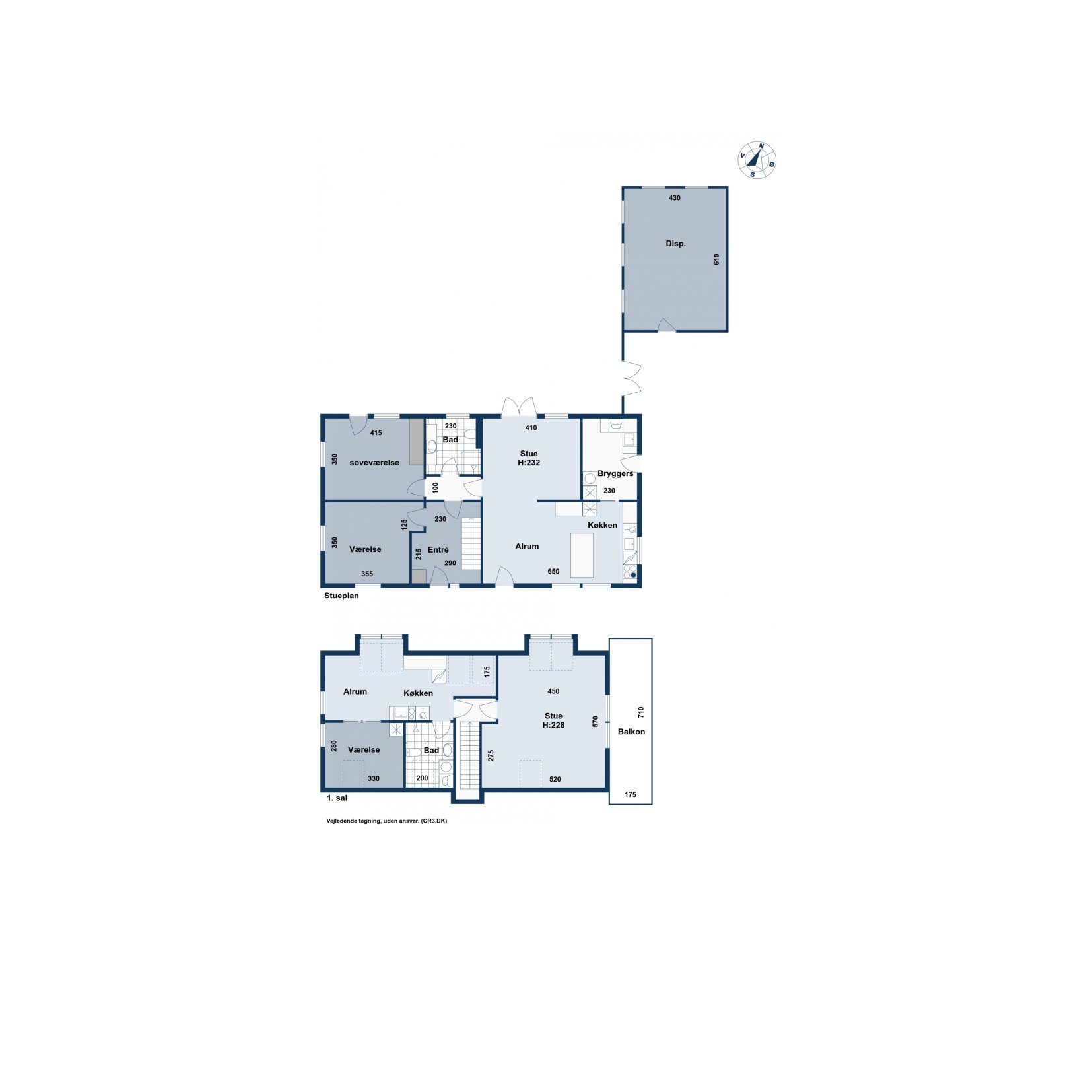 Plantegninger billede af Krohaven 3, Nødebo, 3480 Fredensborg