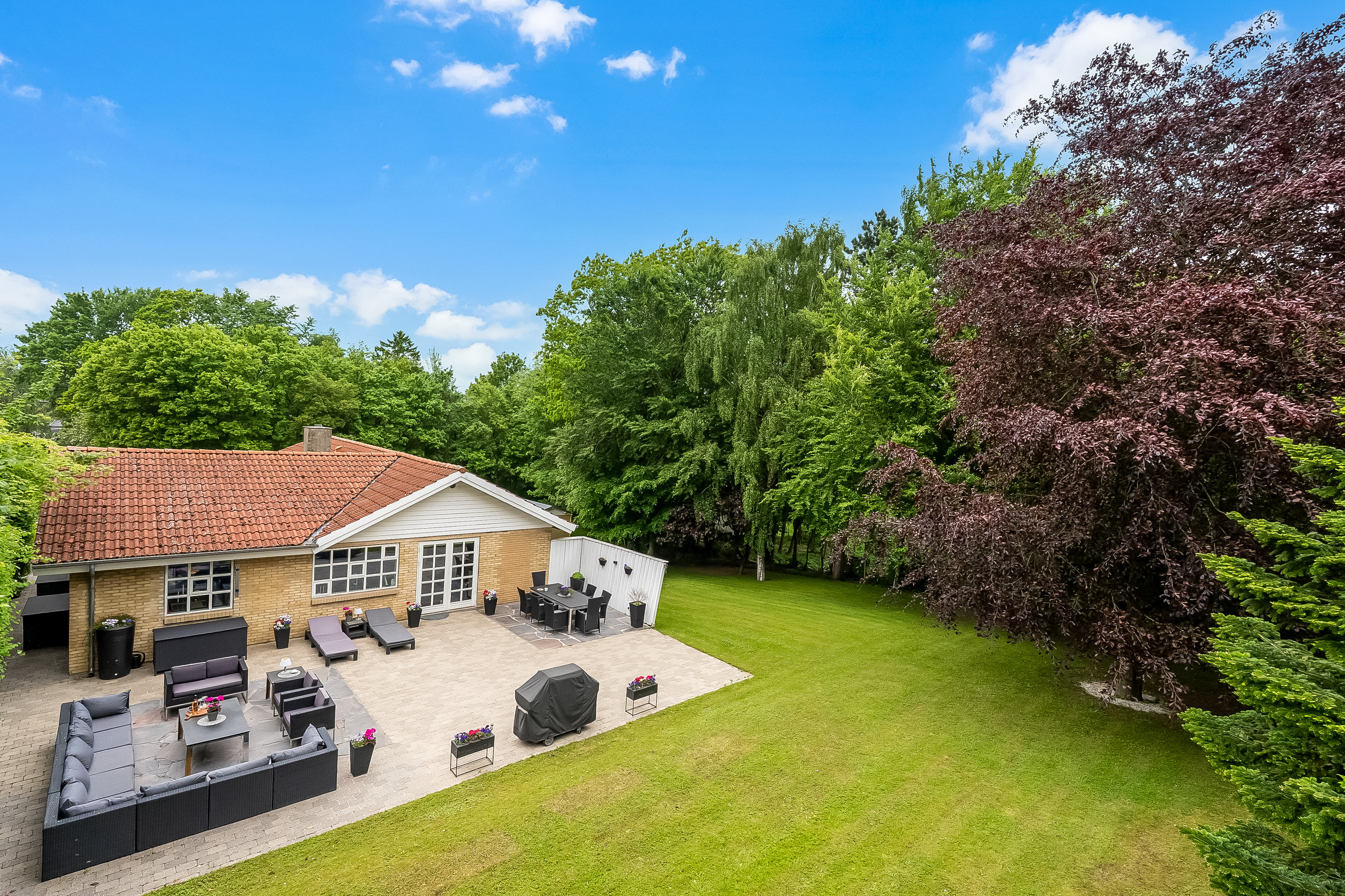 Villa: Have på Jasminvej 68+70, 4200 Slagelse