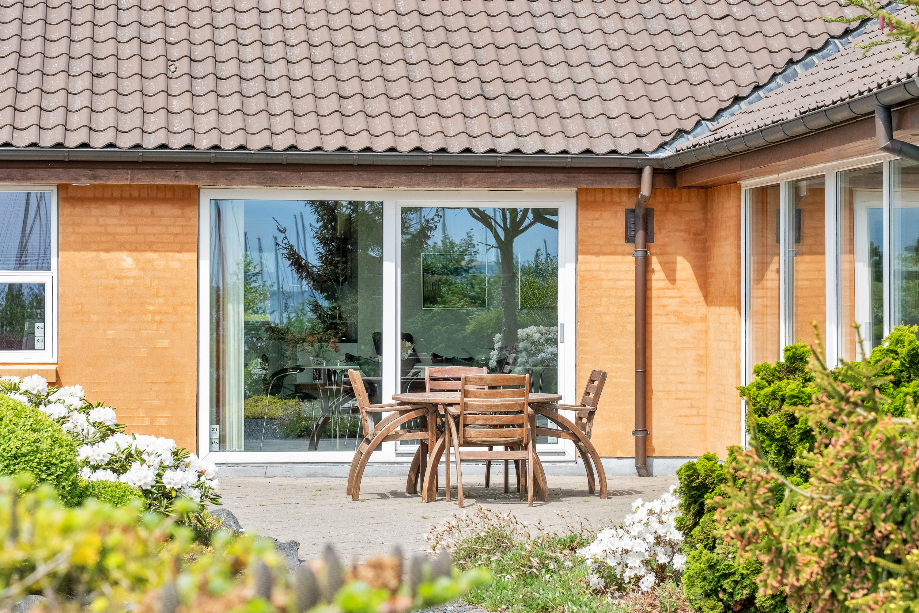 Fremhævet terrasse billede i fuldskærmstilstand. Billede af Rouloen 50, 8250 Egå