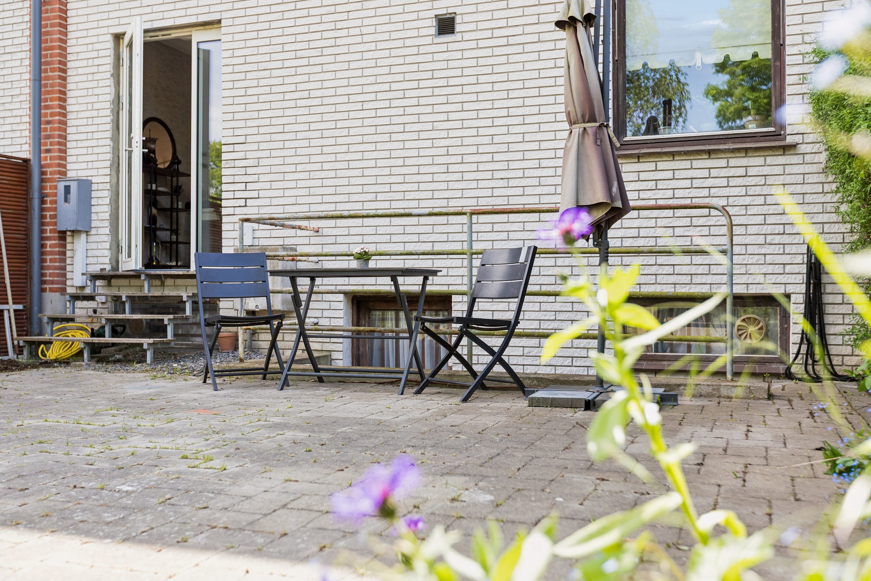 Fremhævet terrasse billede i fuldskærmstilstand. Billede af Jernkåsvej 3, 2770 Kastrup
