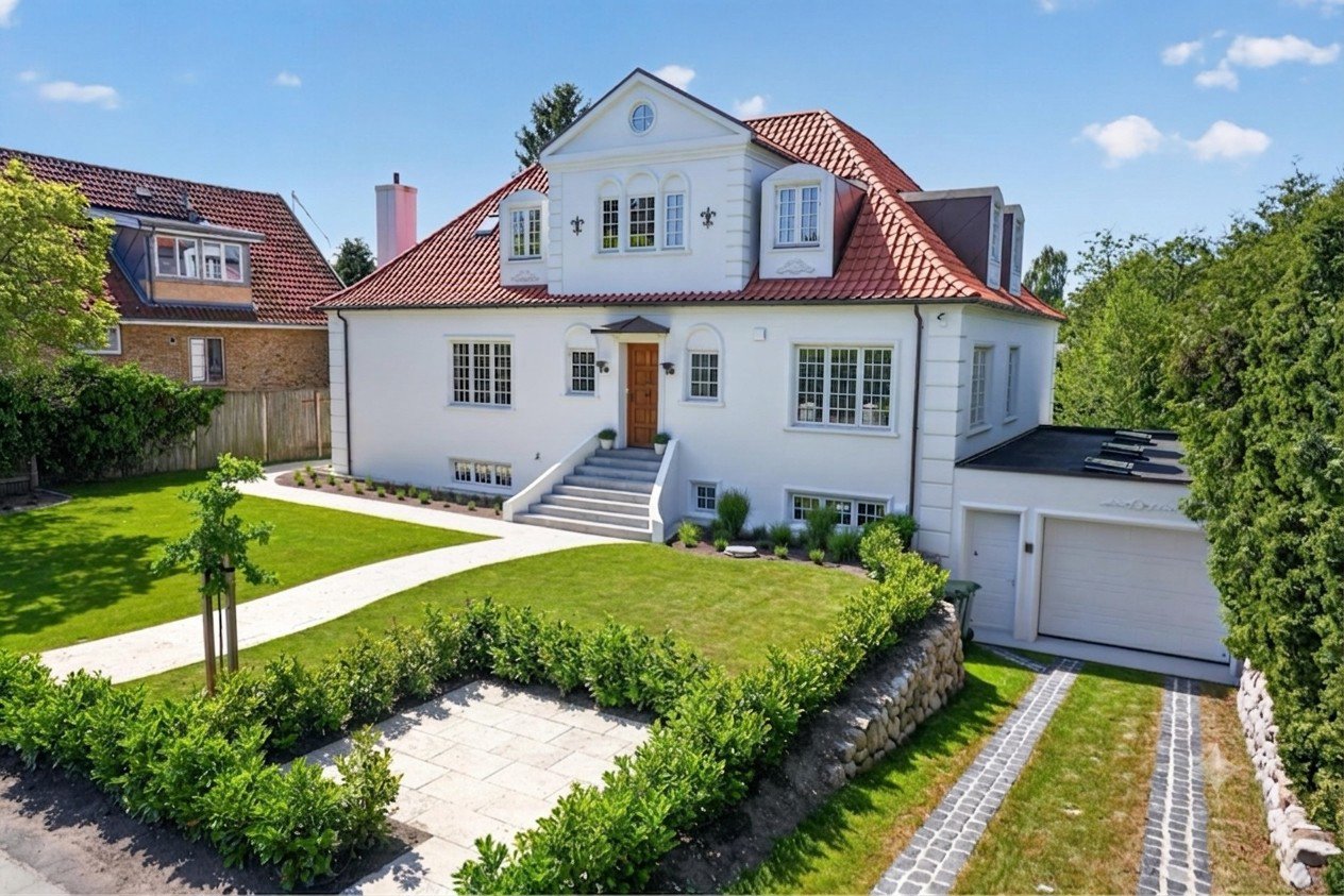 Villa på Bernstorfflund Alle 17, 2920 Charlottenlund