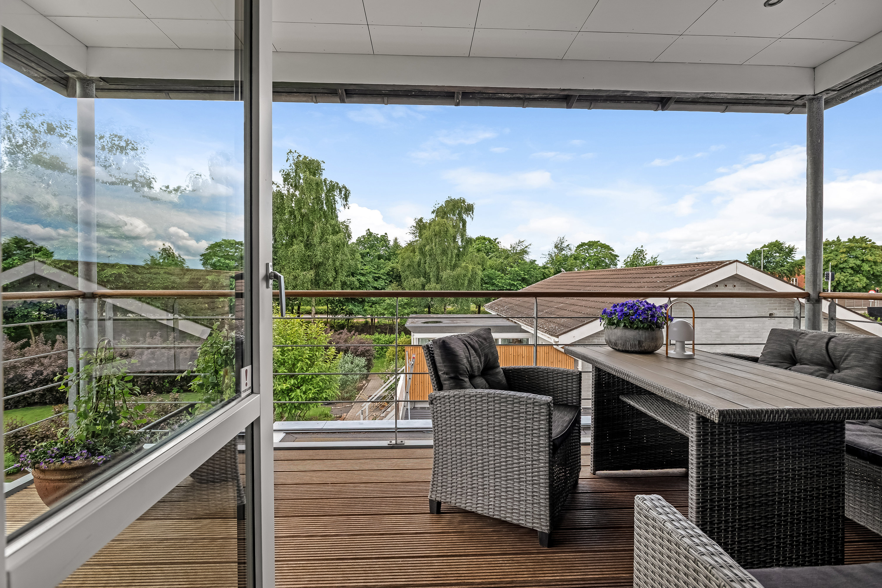 Miniaturebillede 1: tagterrasse. Billede af Danavej 1, 7500 Holstebro