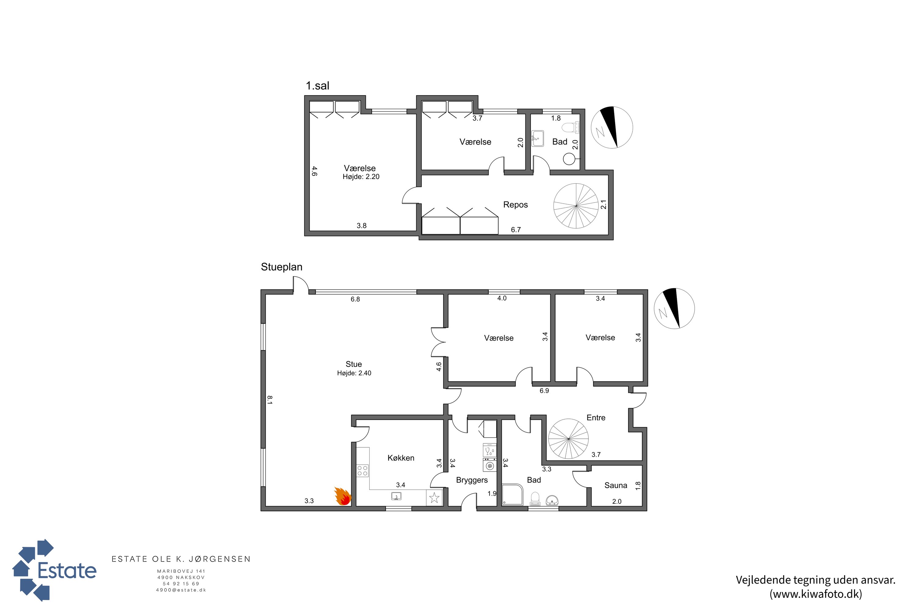 Plantegninger billede af Tranevej 15, Langø, 4900 Nakskov
