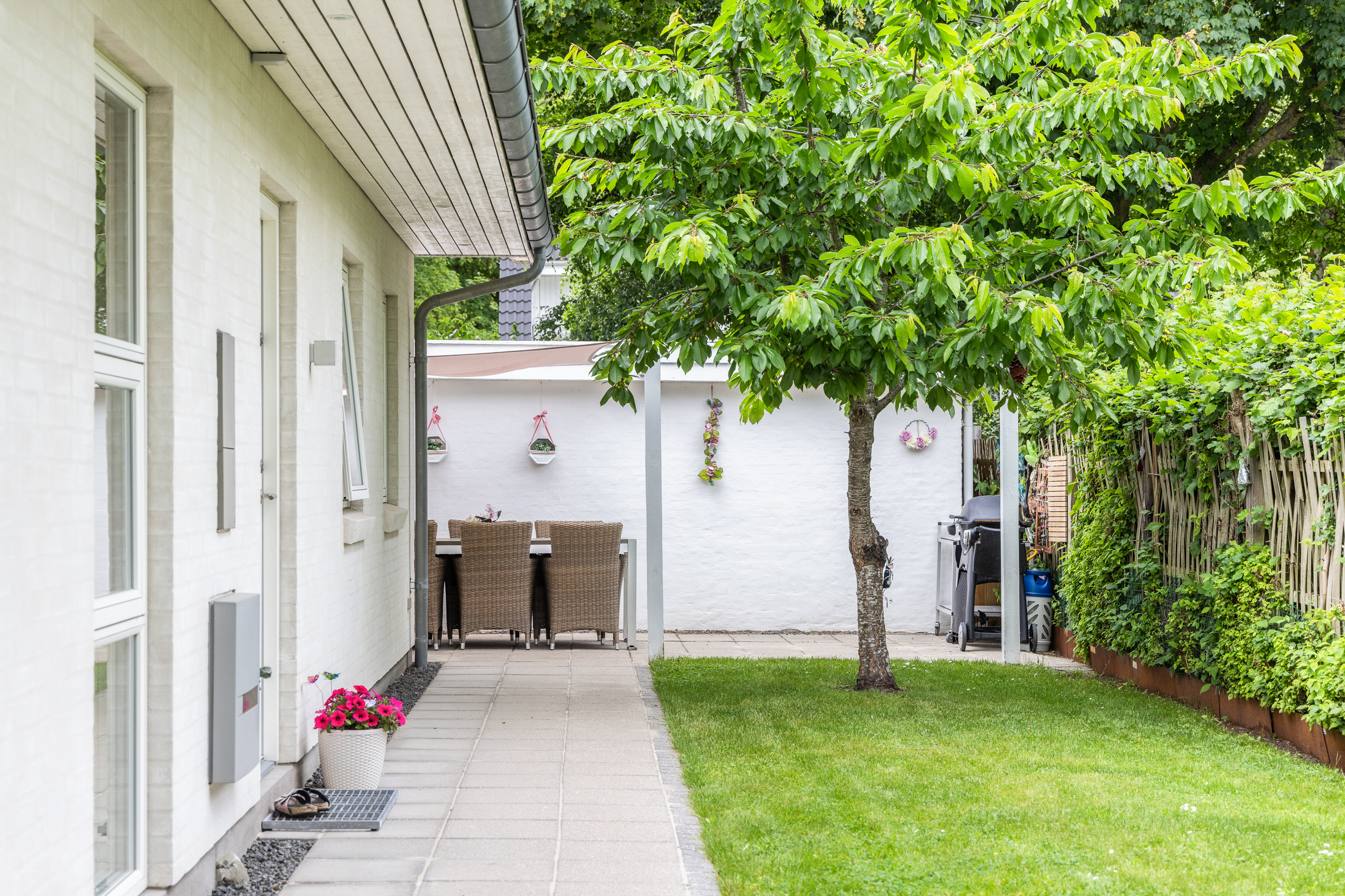 Fremhævet terrasse billede i fuldskærmstilstand. Billede af Trongårdsparken 41, 2800 Kongens Lyngby