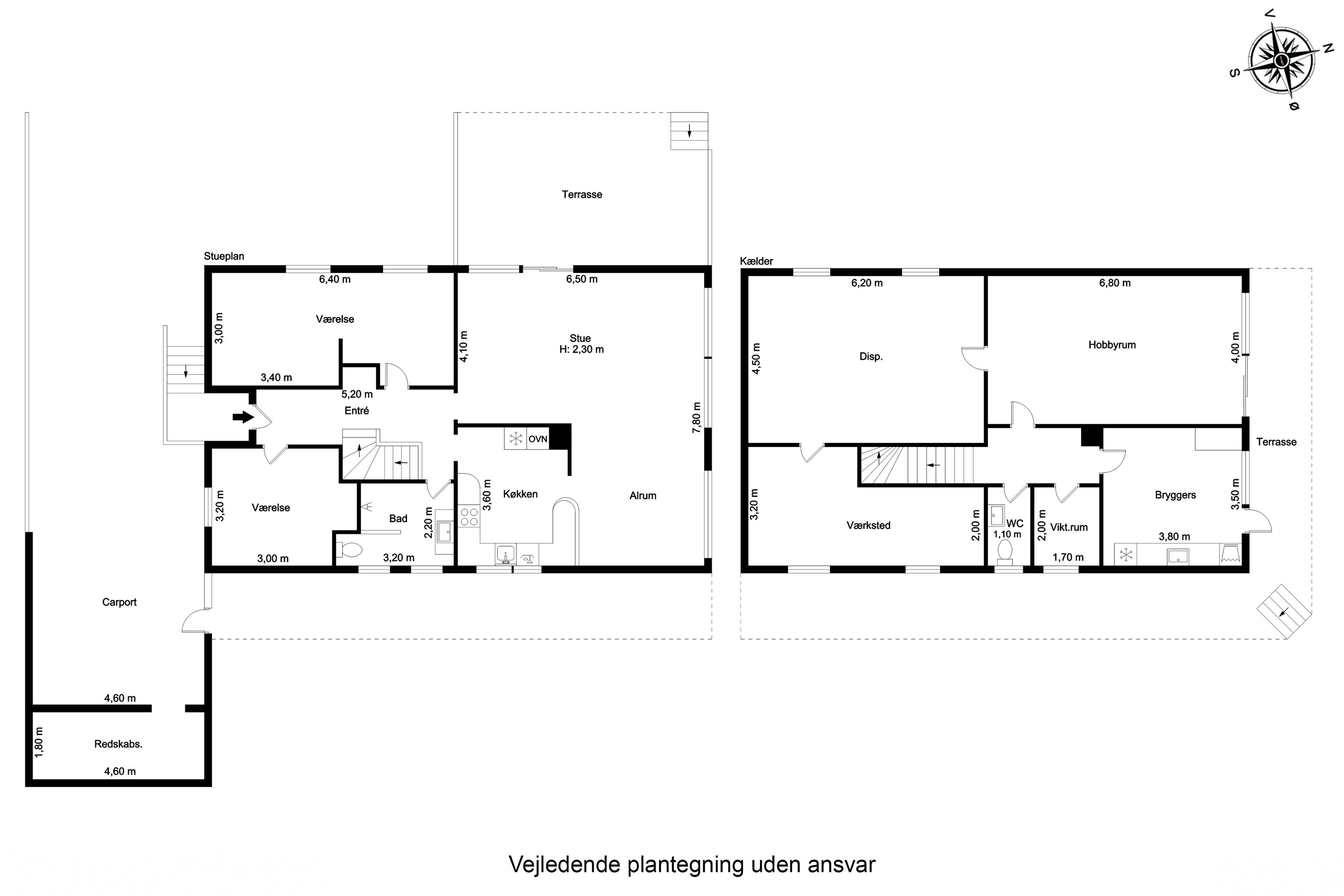 Plantegninger billede af Lundtoftevej 39, 5700 Svendborg