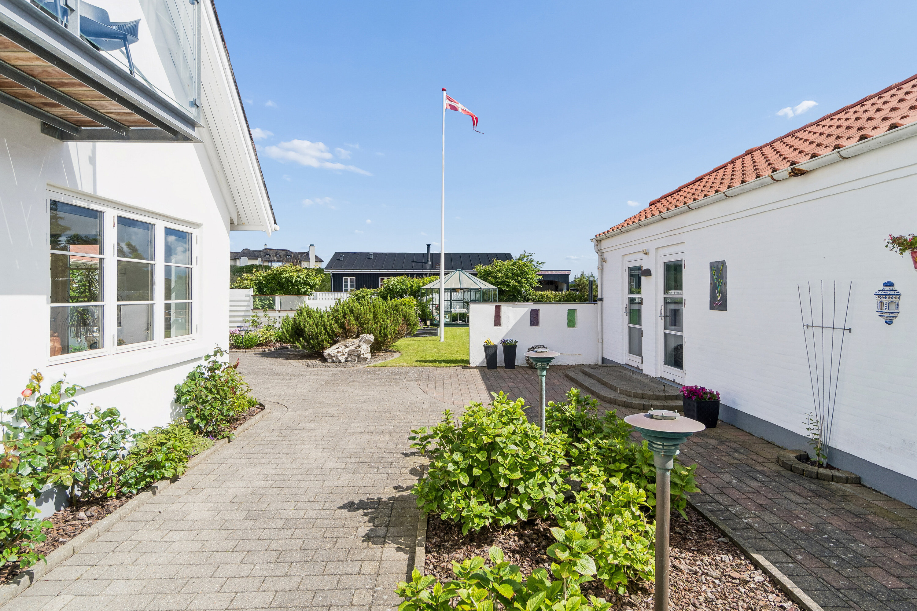 Villa: Set fra haven på Ørhagevej 130, Klitmøller, 7700 Thisted