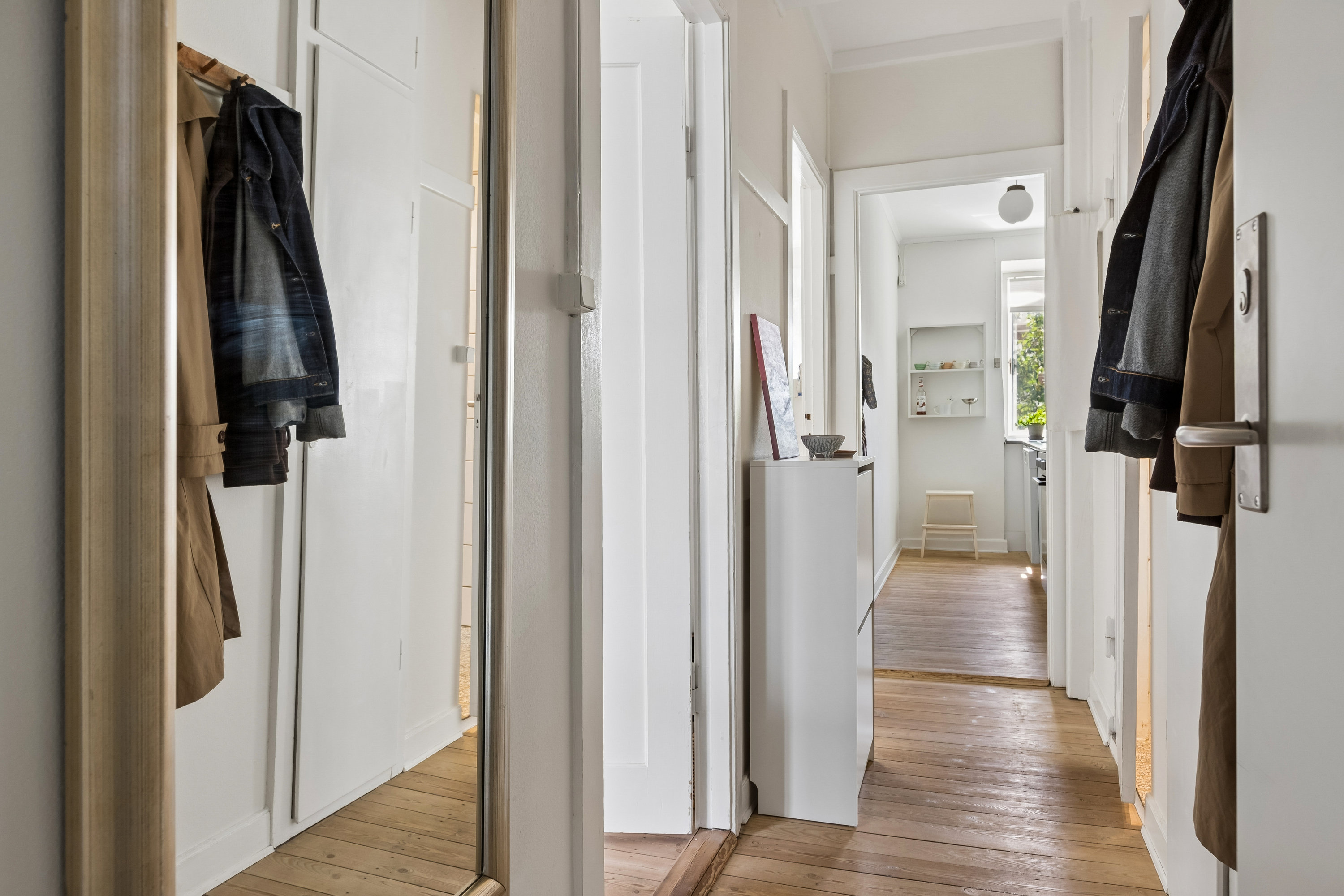 Fremhævet gang billede i fuldskærmstilstand. Billede af Bremensgade 35, 1. tv., 2300 København S