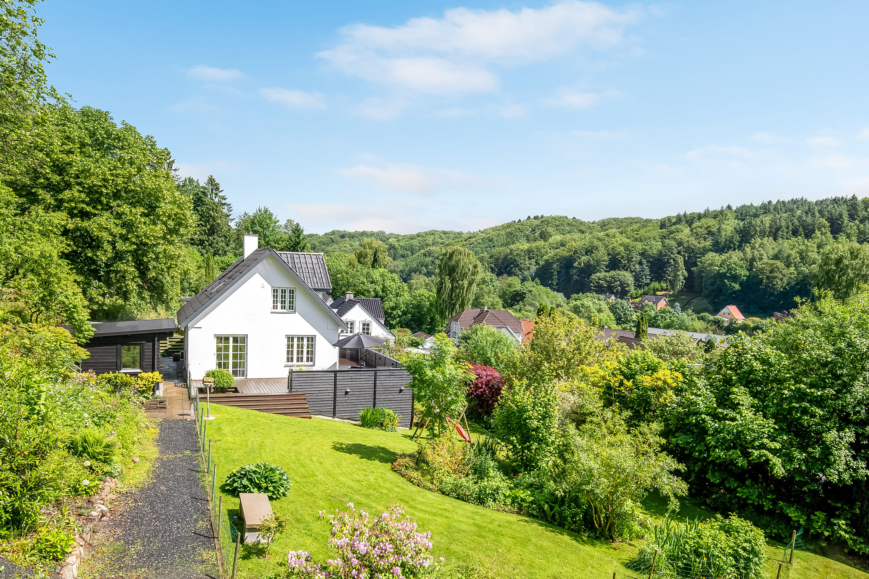 Villa: Mastefoto på Bøgeagervej 11, 7100 Vejle