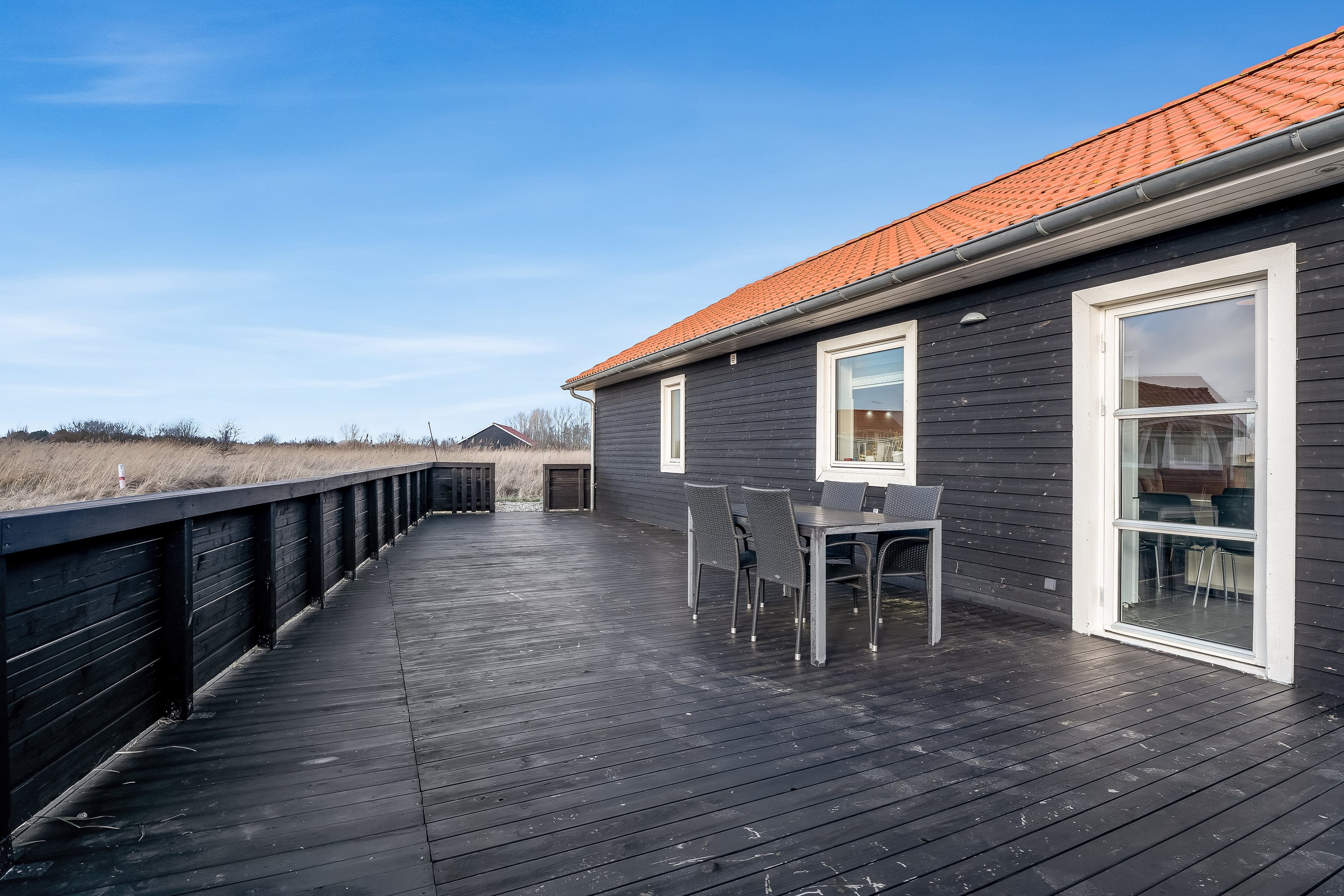 Fremhævet terrasse billede i fuldskærmstilstand. Billede af Marielyst Strandpark 273, 4873 Væggerløse