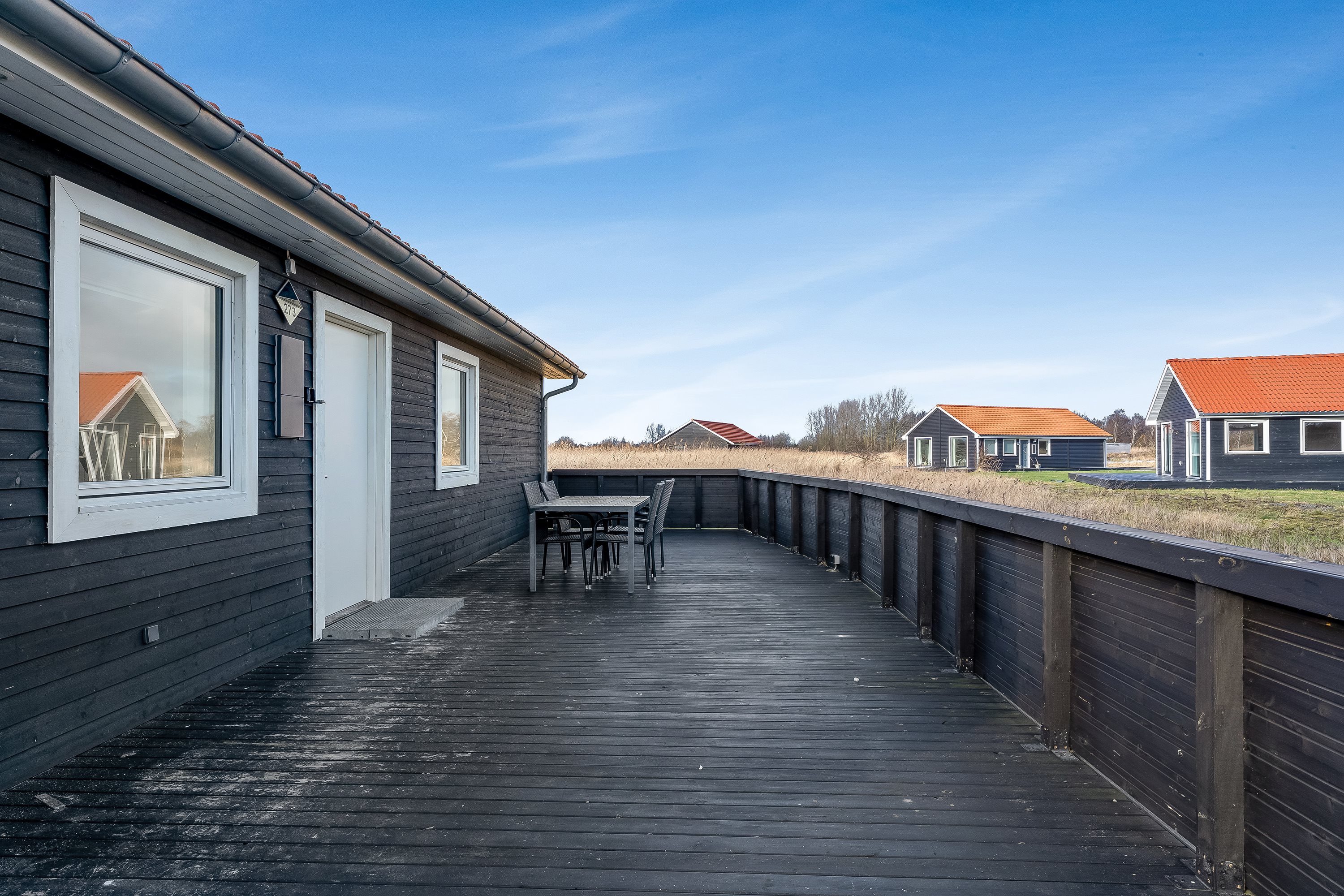 Fremhævet terrasse billede i fuldskærmstilstand. Billede af Marielyst Strandpark 273, 4873 Væggerløse
