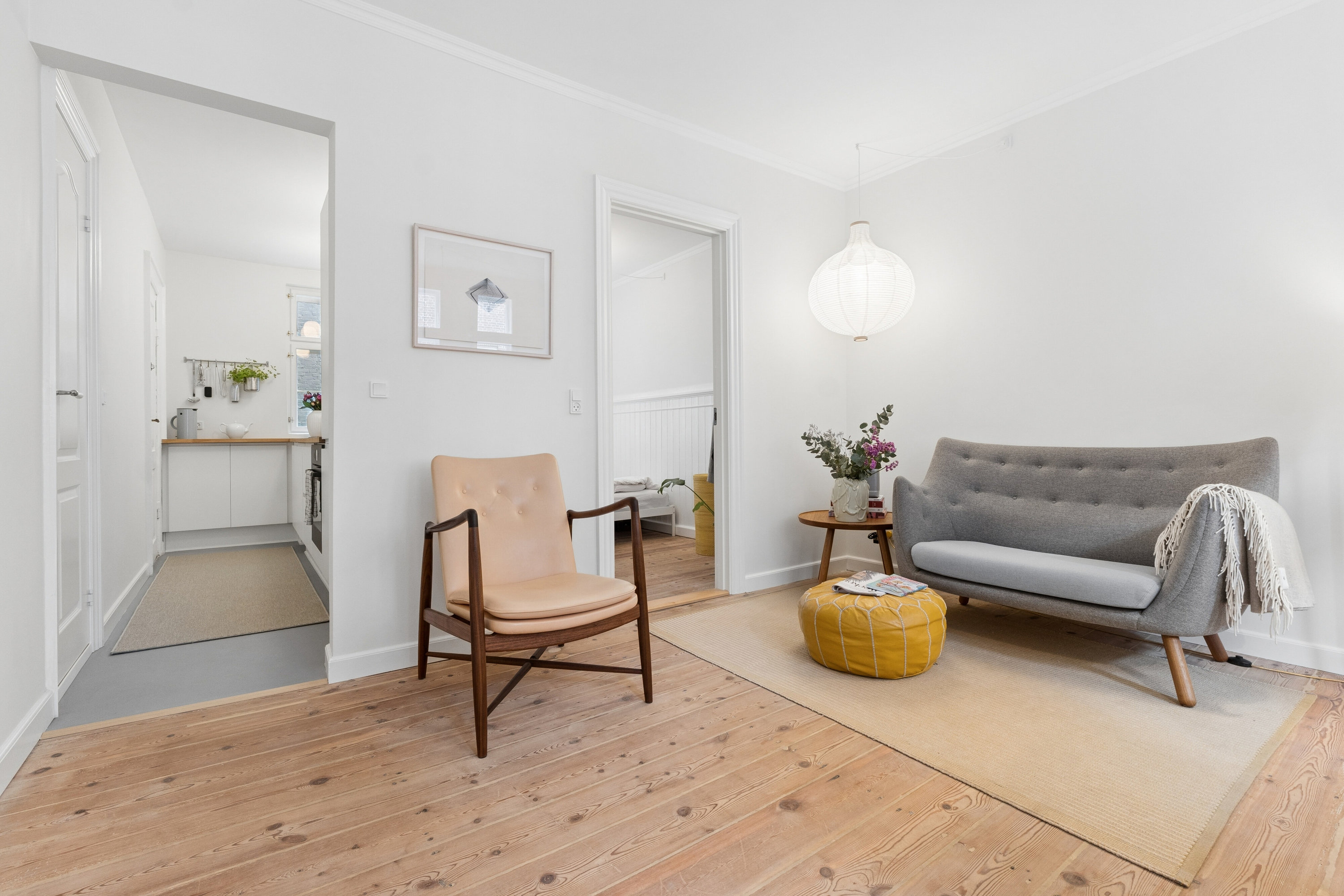 Fremhævet stue billede i fuldskærmstilstand. Billede af Paradisgade 7, st. th., 8000 Aarhus C