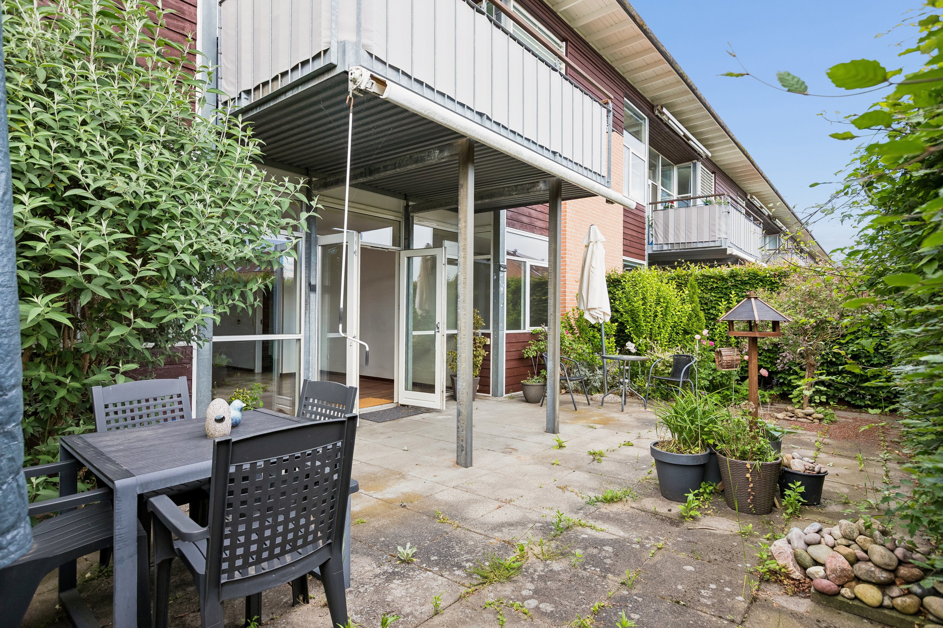 Fremhævet terrasse billede i fuldskærmstilstand. Billede af Engvej 56, st.. mfth., 2791 Dragør