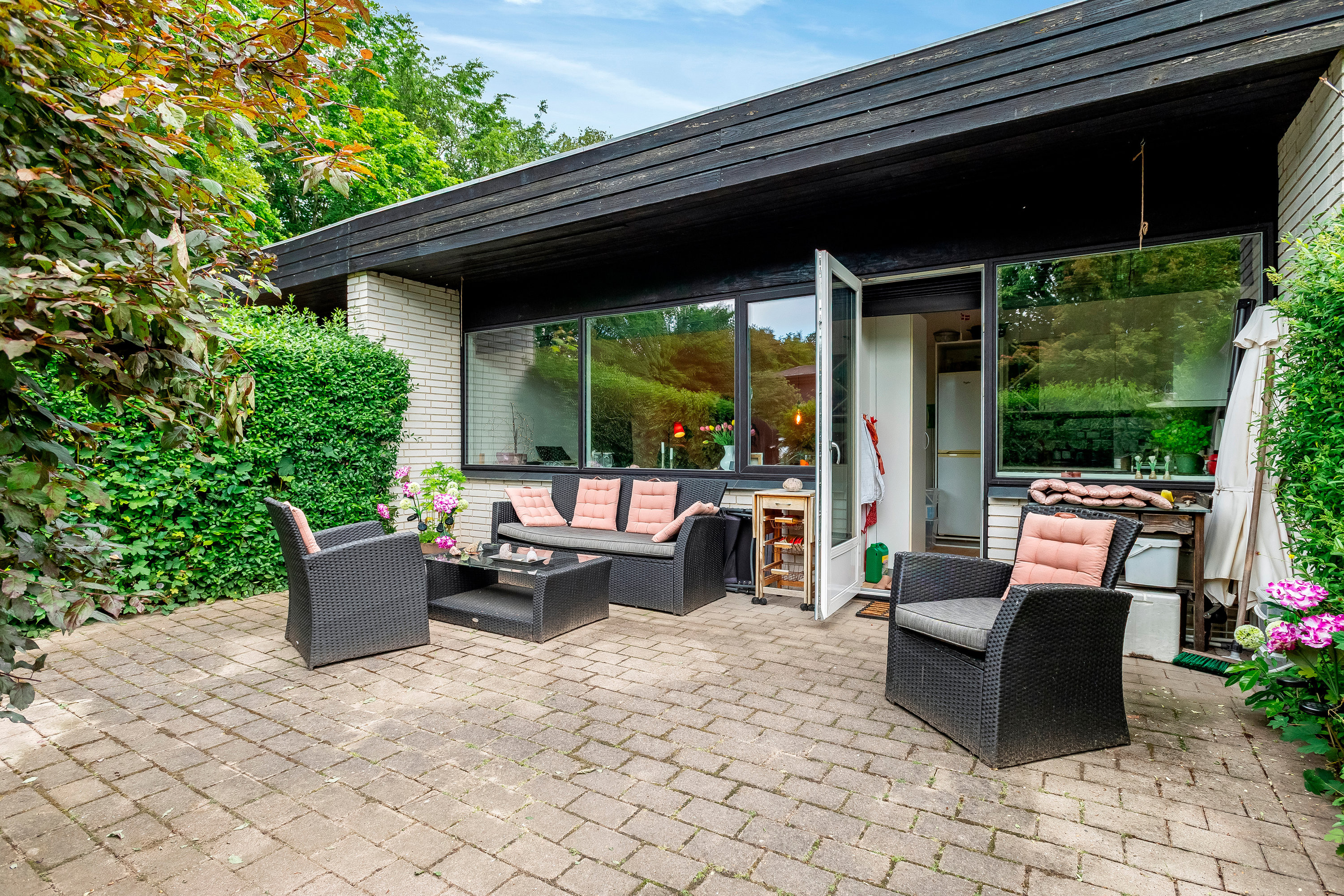 Rækkehus: Terrasse på Parkvej 82, 7500 Holstebro
