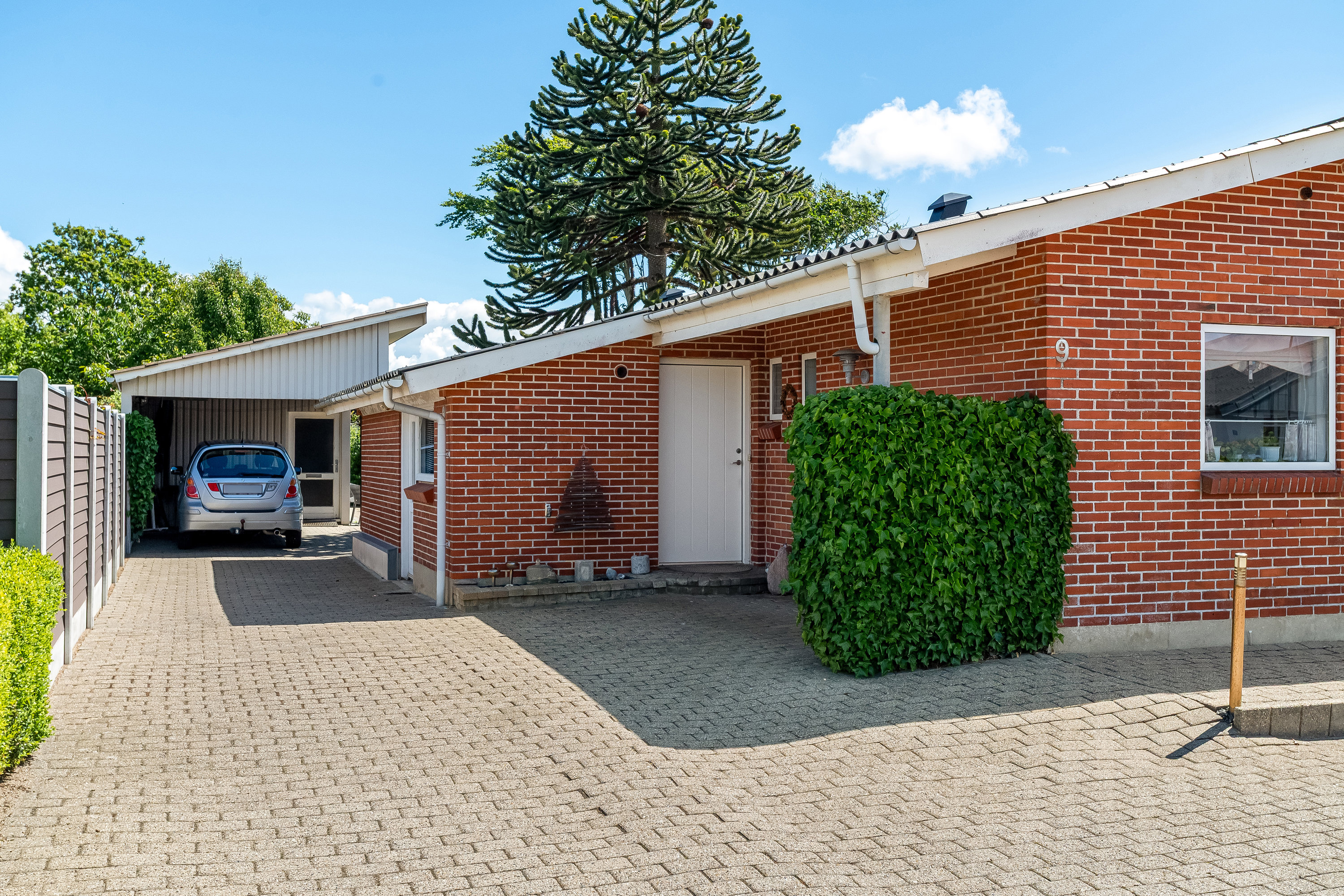 Fremhævet carport billede i fuldskærmstilstand. Billede af Bavnshøj 9, 6950 Ringkøbing