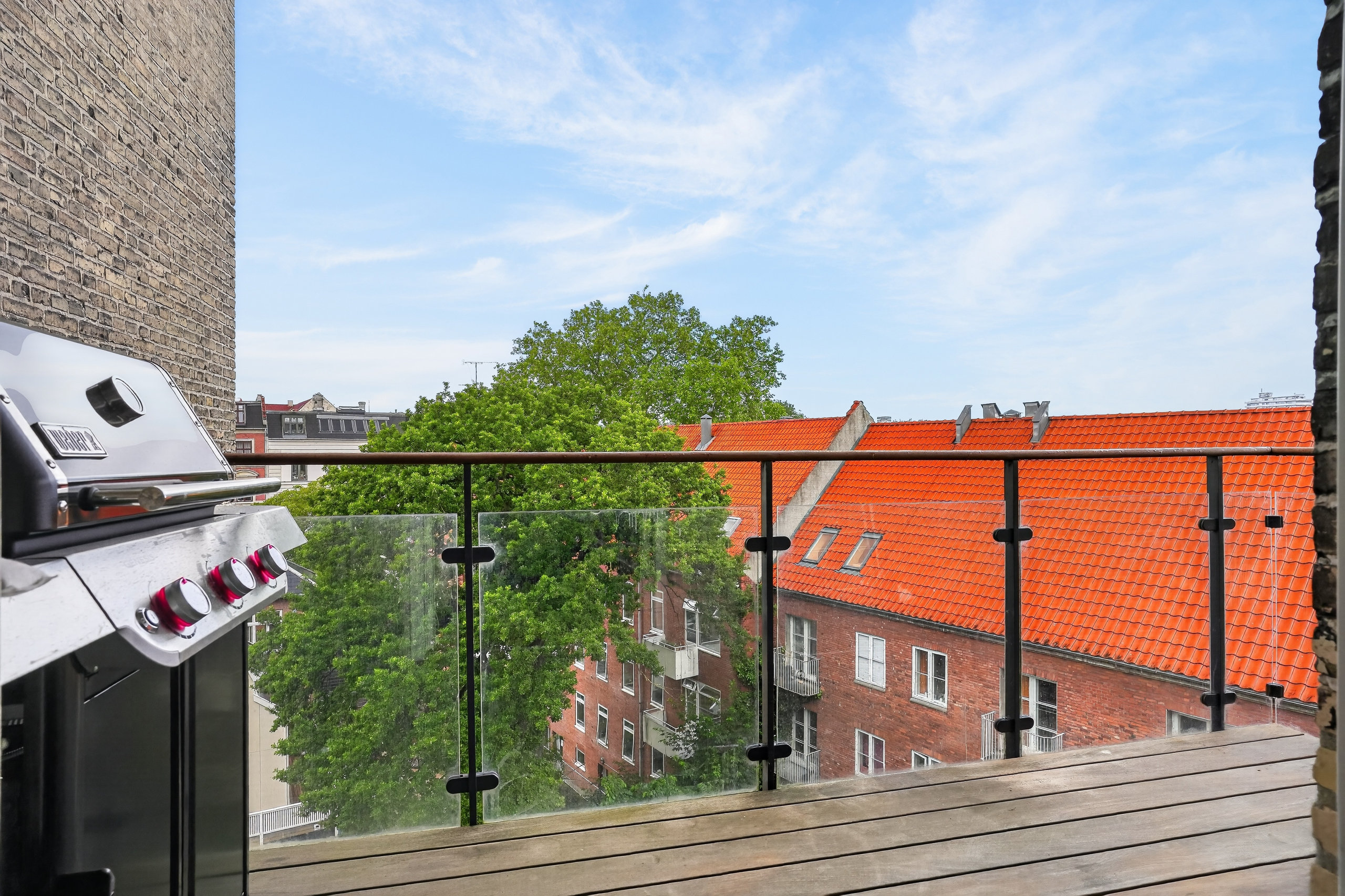 Miniaturebillede 2: altan. Billede af Holsteinsgade 11, 4., 2100 København Ø