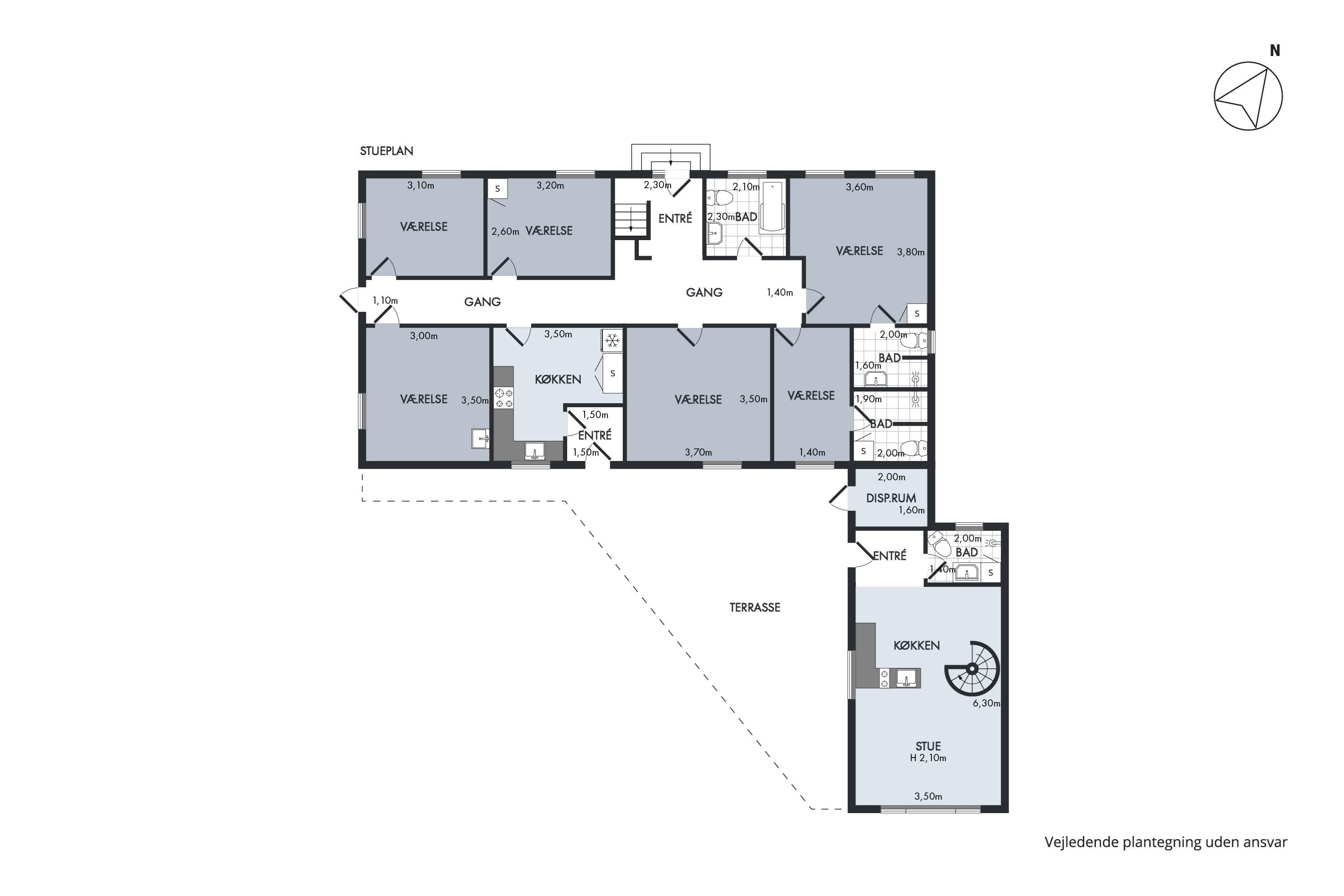 Plantegninger billede af Plantagevej 8, Vesterø Havn, 9940 Læsø