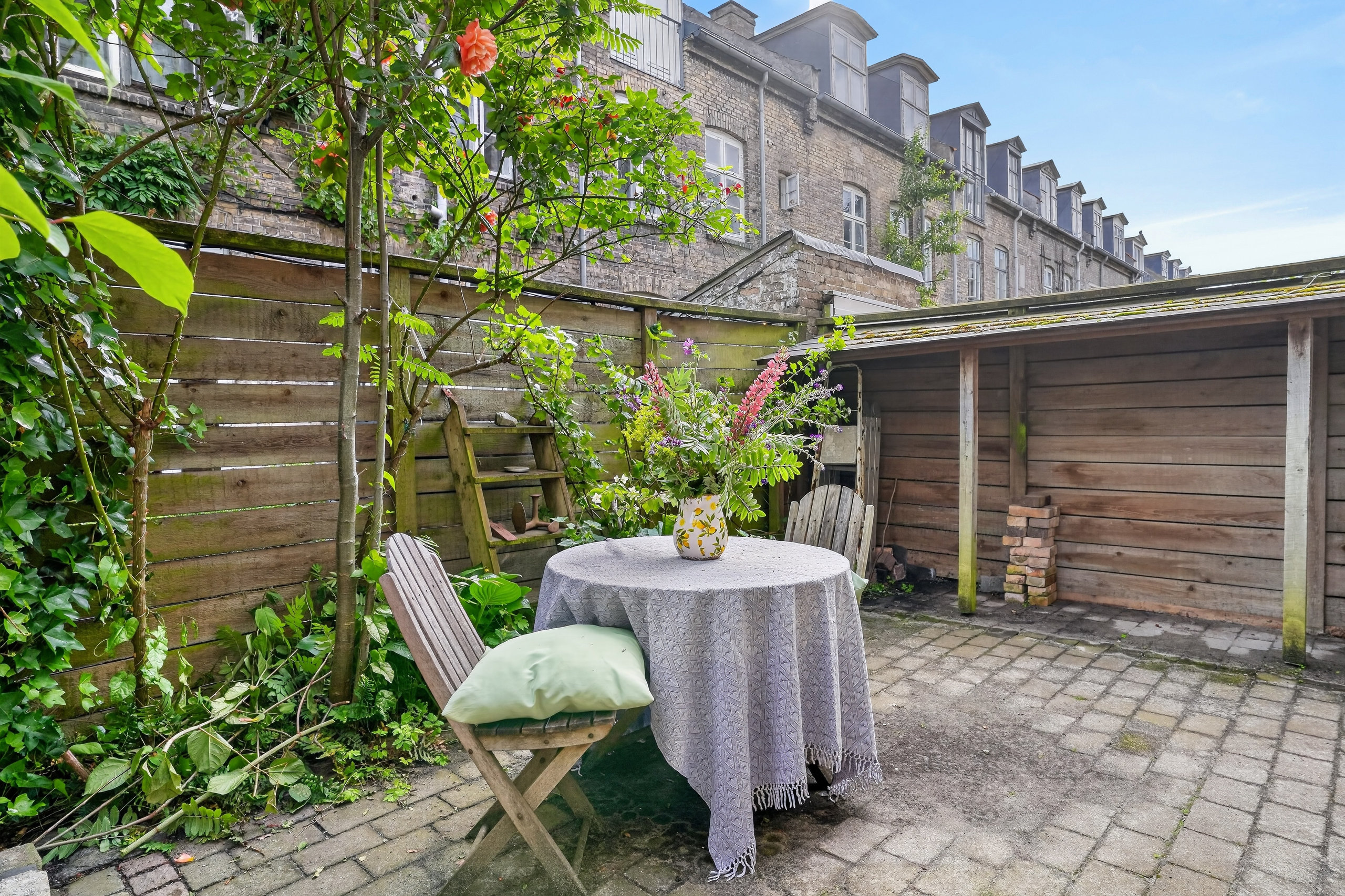 Fremhævet terrasse billede i fuldskærmstilstand. Billede af Høyensgade 32, 2100 København Ø