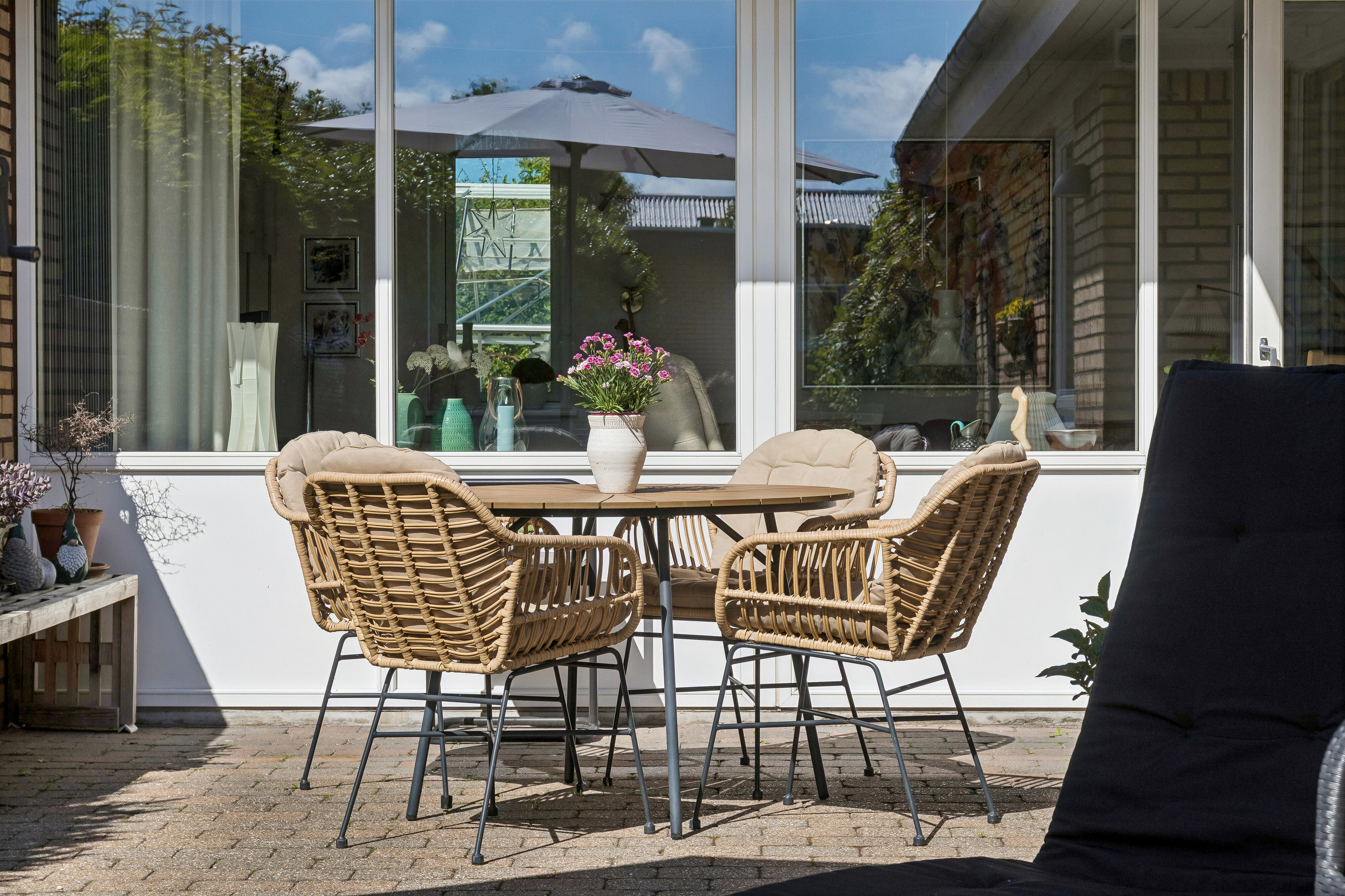 Fremhævet terrasse billede i fuldskærmstilstand. Billede af Gartneralle 4, 7700 Thisted