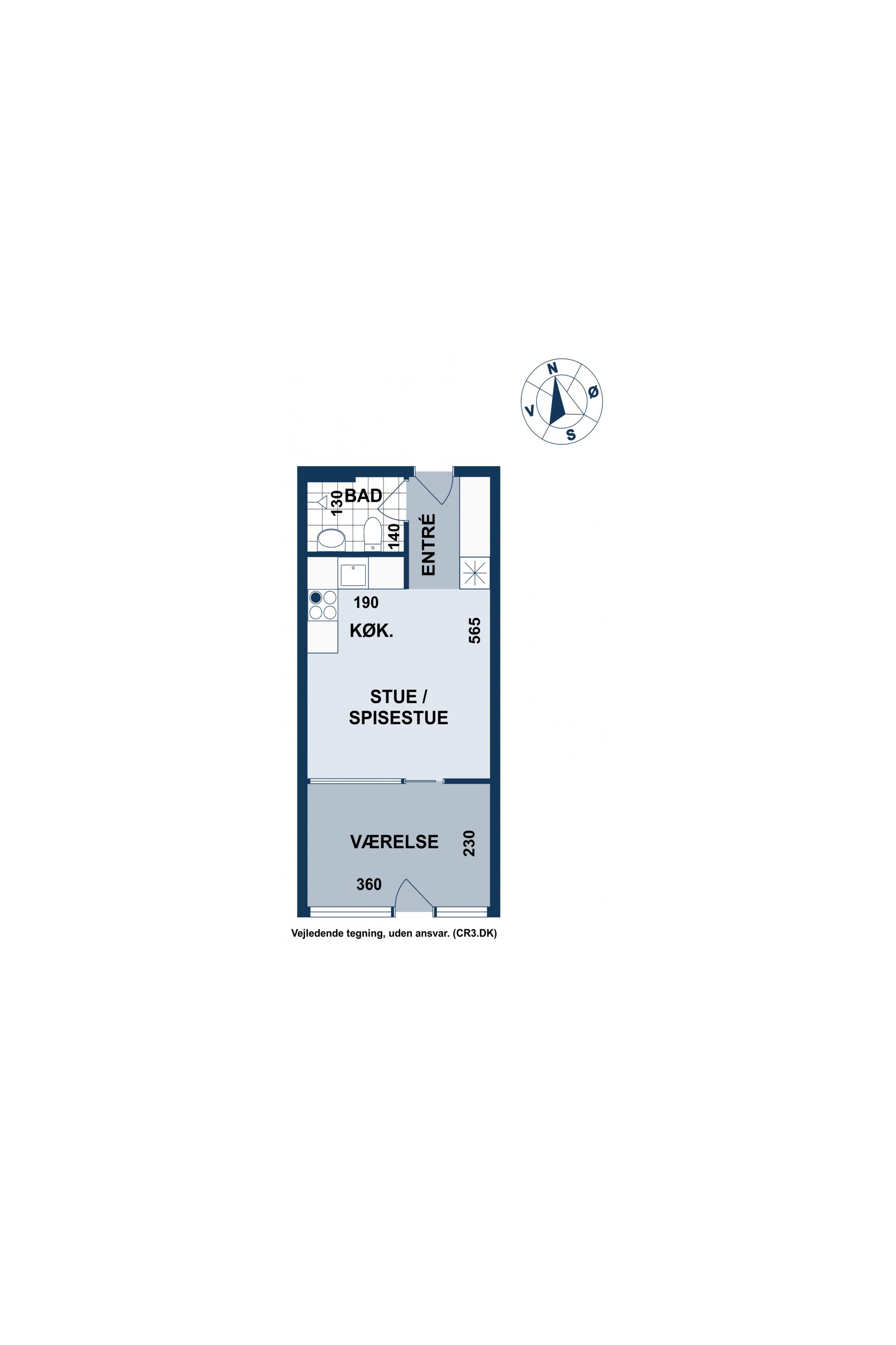Plantegninger billede af Banevolden 44, st. 7., 2500 Valby