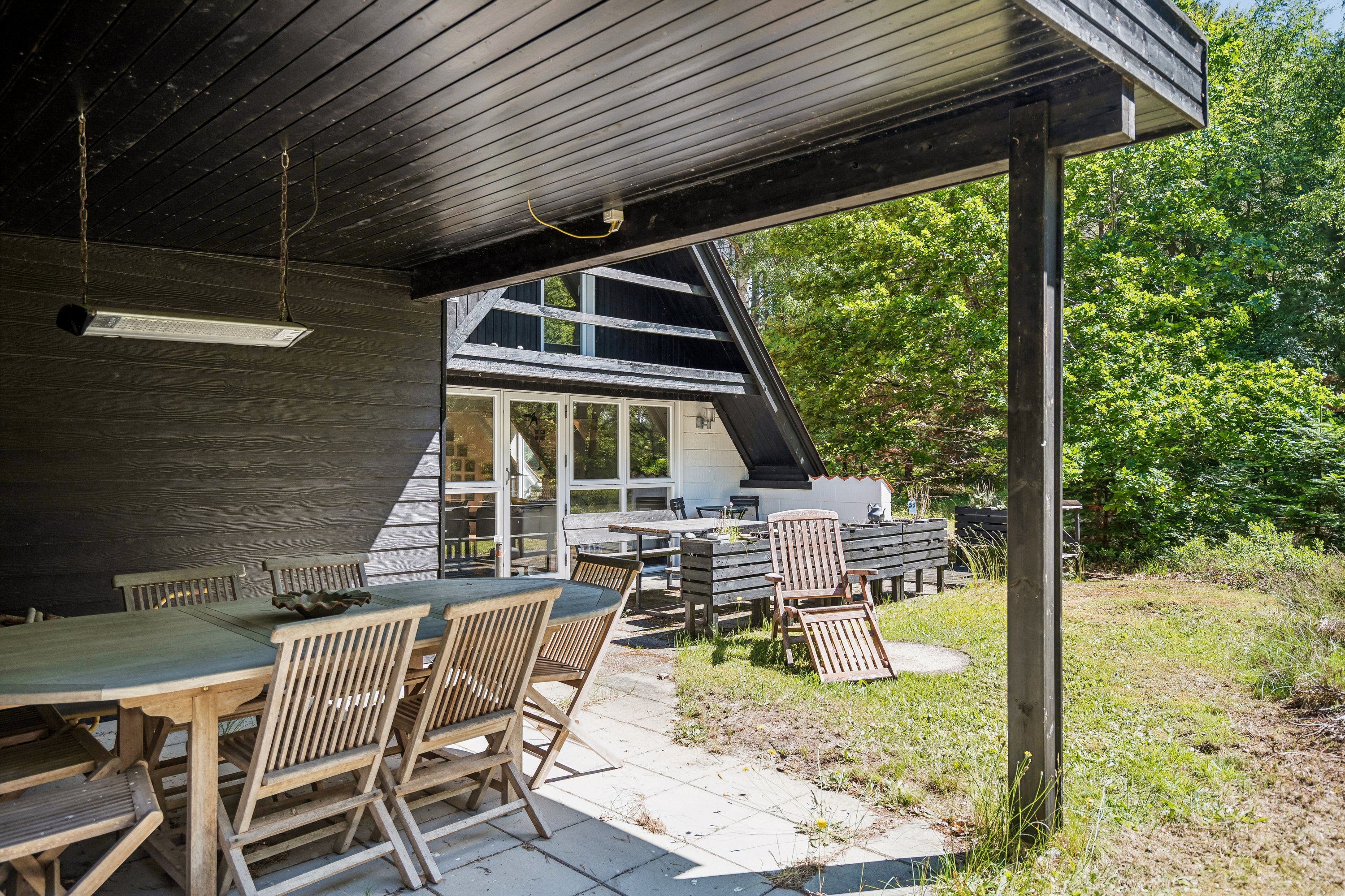 Fremhævet terrasse billede i fuldskærmstilstand. Billede af På Remmerne 17, Byrum, 9940 Læsø
