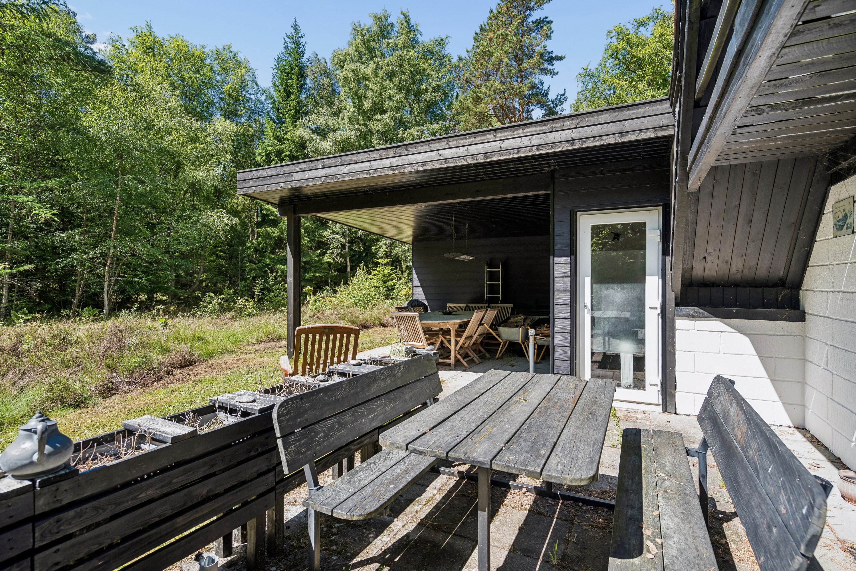 Fremhævet terrasse billede i fuldskærmstilstand. Billede af På Remmerne 17, Byrum, 9940 Læsø