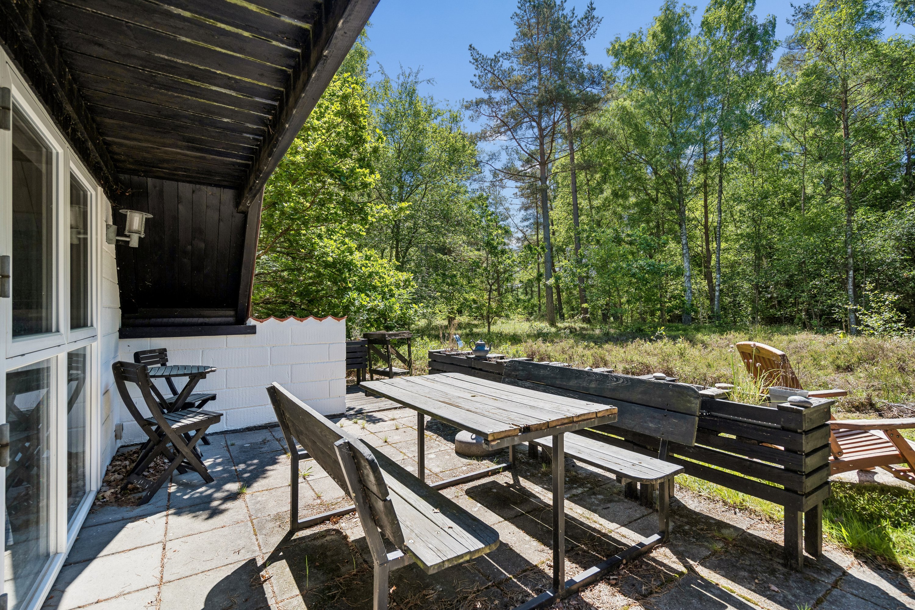 Fremhævet terrasse billede i fuldskærmstilstand. Billede af På Remmerne 17, Byrum, 9940 Læsø
