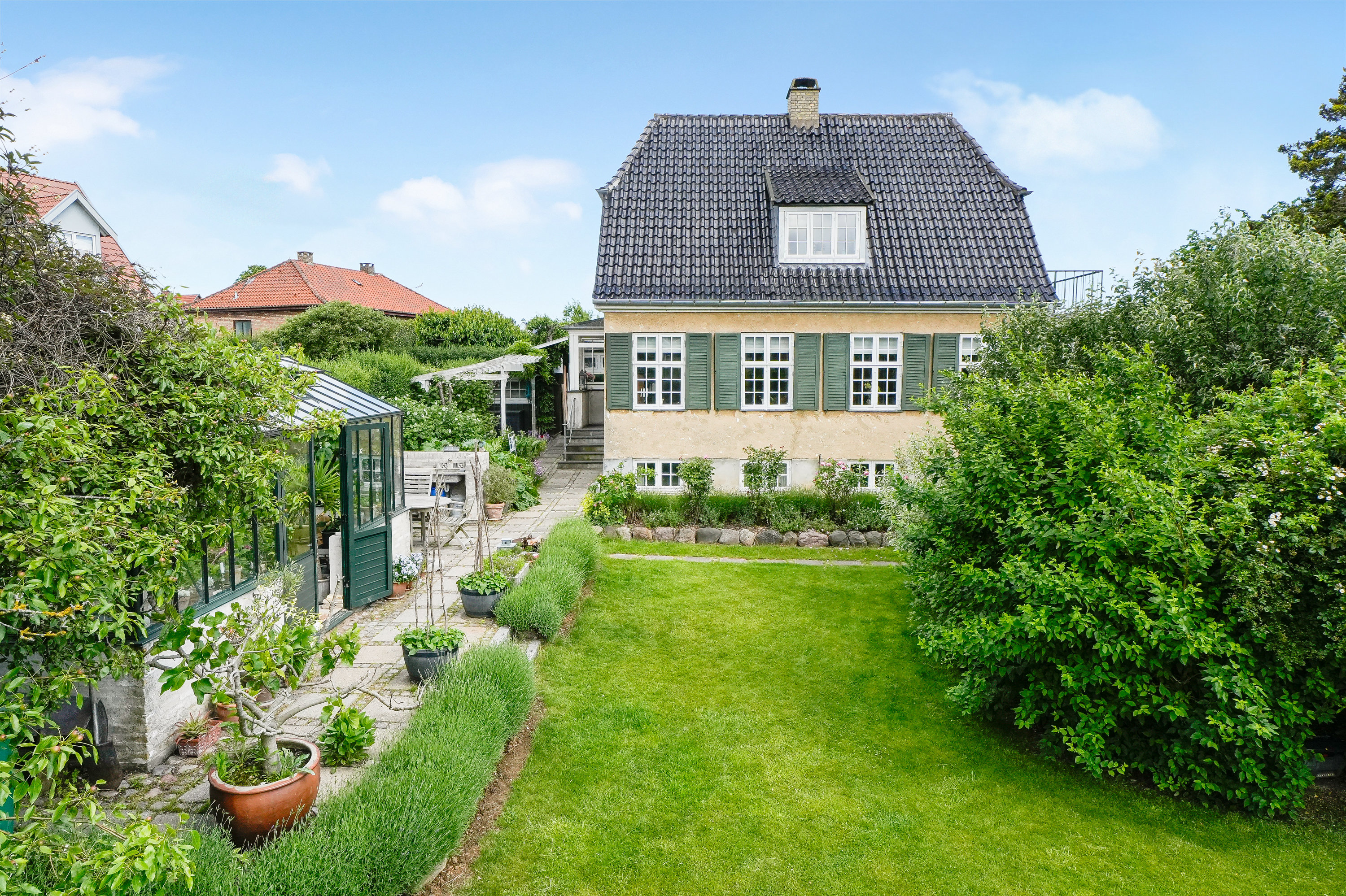 Villa: Facade på Højsgårds Alle 6, 2900 Hellerup