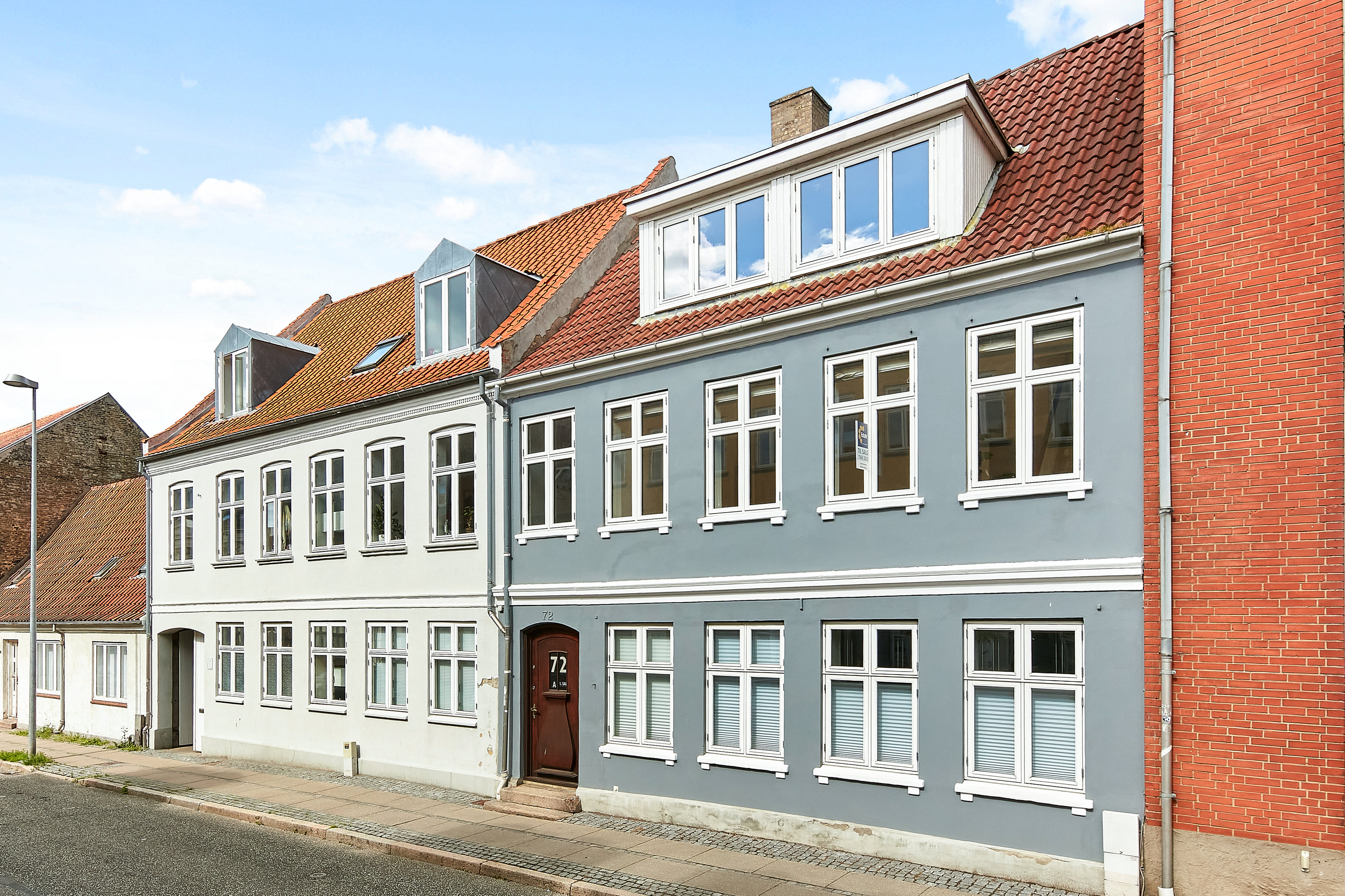 Fremhævet facade billede i fuldskærmstilstand. Billede af Smedegade 72A, 1., Midtbyen, 8700 Horsens