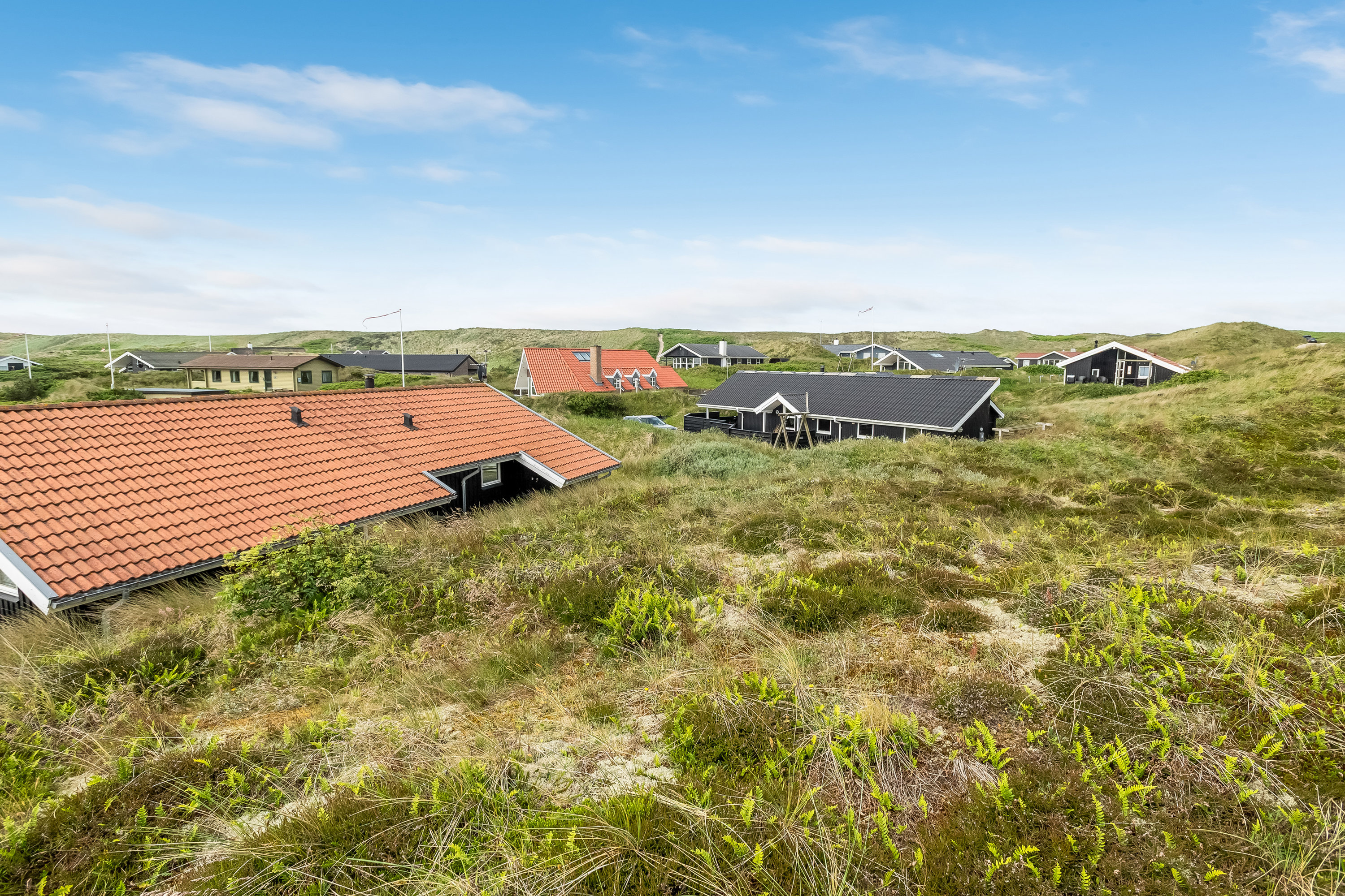 Fremhævet grund billede i fuldskærmstilstand. Billede af Tingodden 289, Aargab, 6960 Hvide Sande
