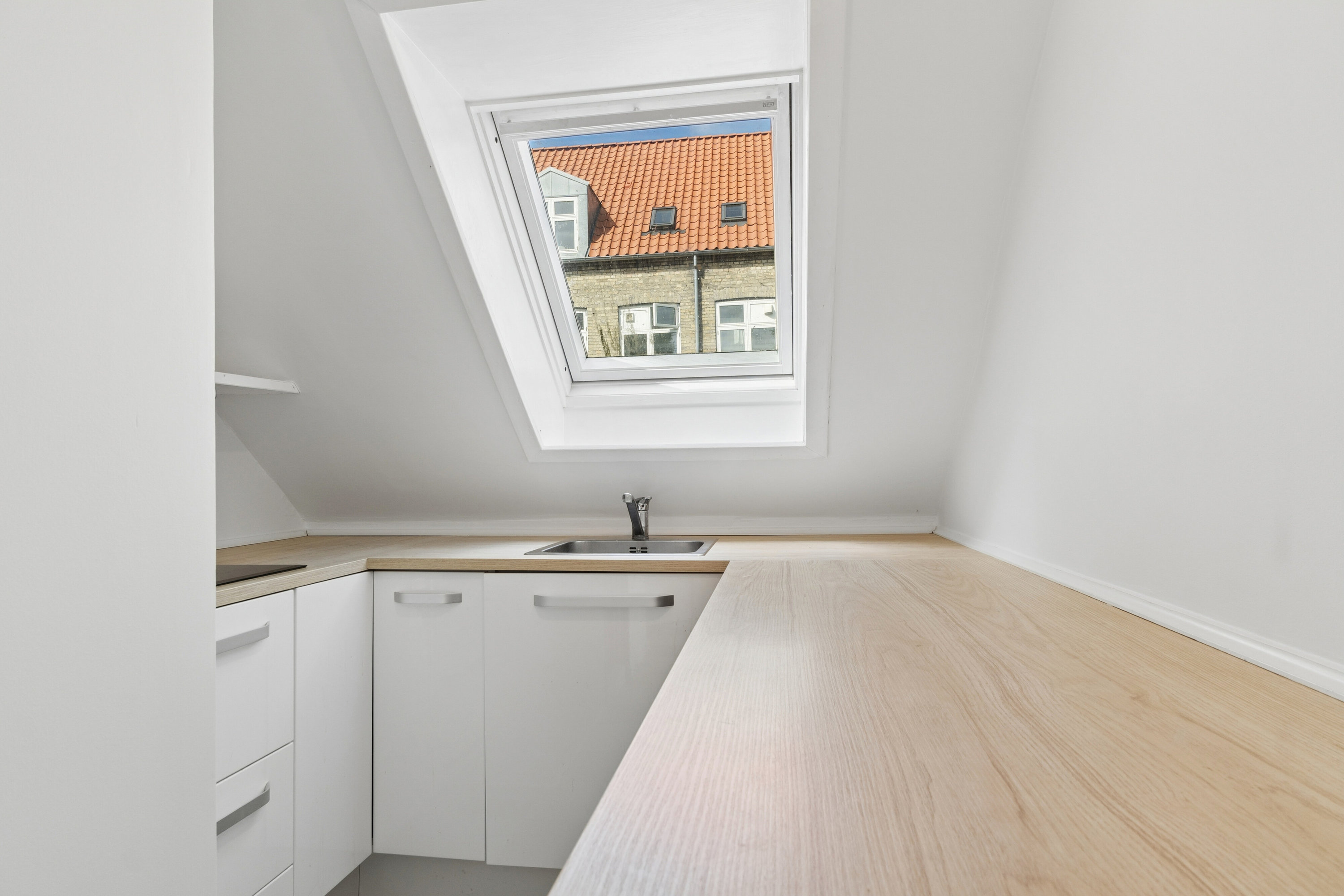 Fremhævet køkken billede i fuldskærmstilstand. Billede af Sjællandsgade 82C, 2. th., 8000 Aarhus C