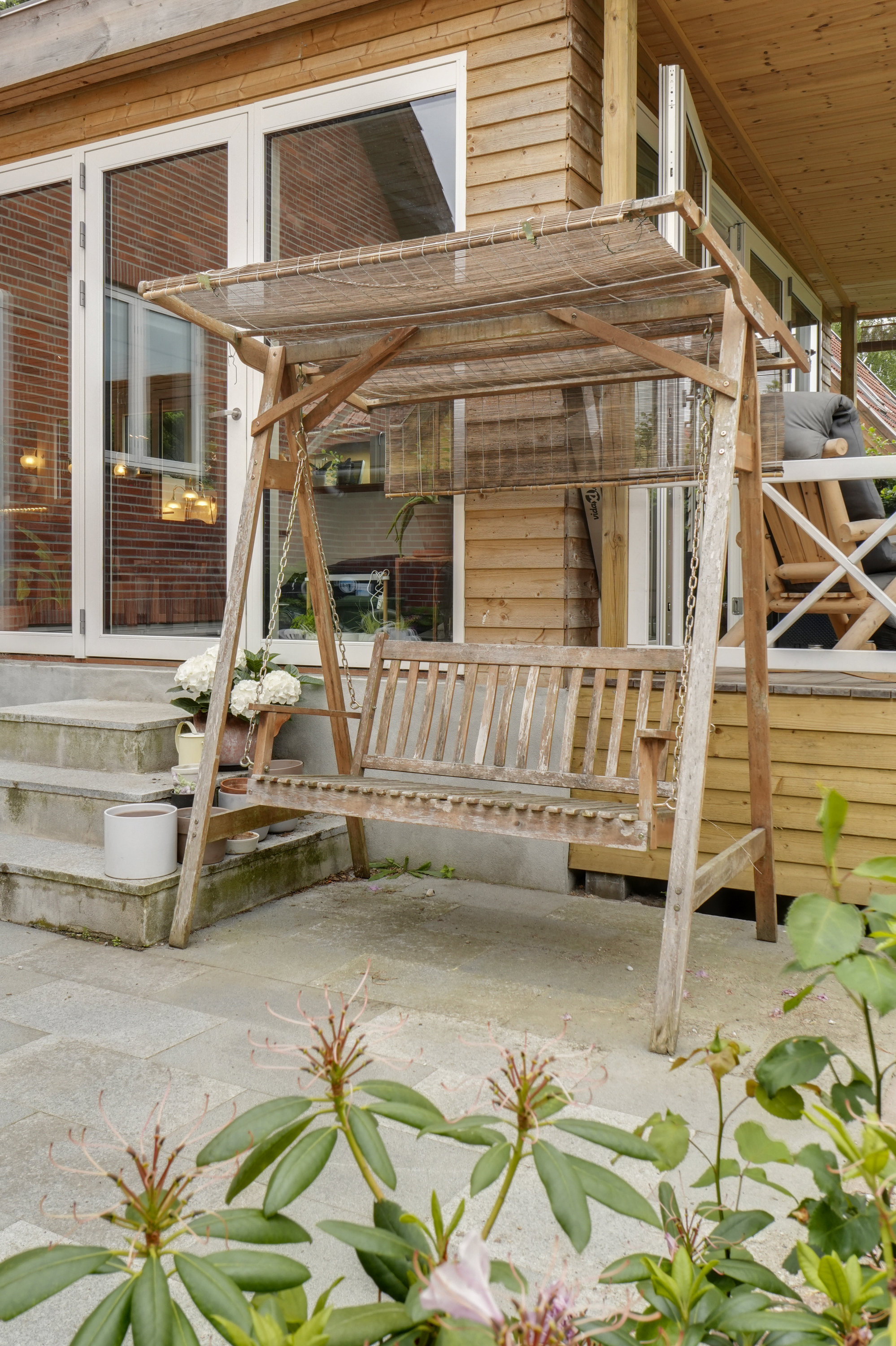 Fremhævet terrasse billede i fuldskærmstilstand. Billede af Nyvej 26, 2750 Ballerup
