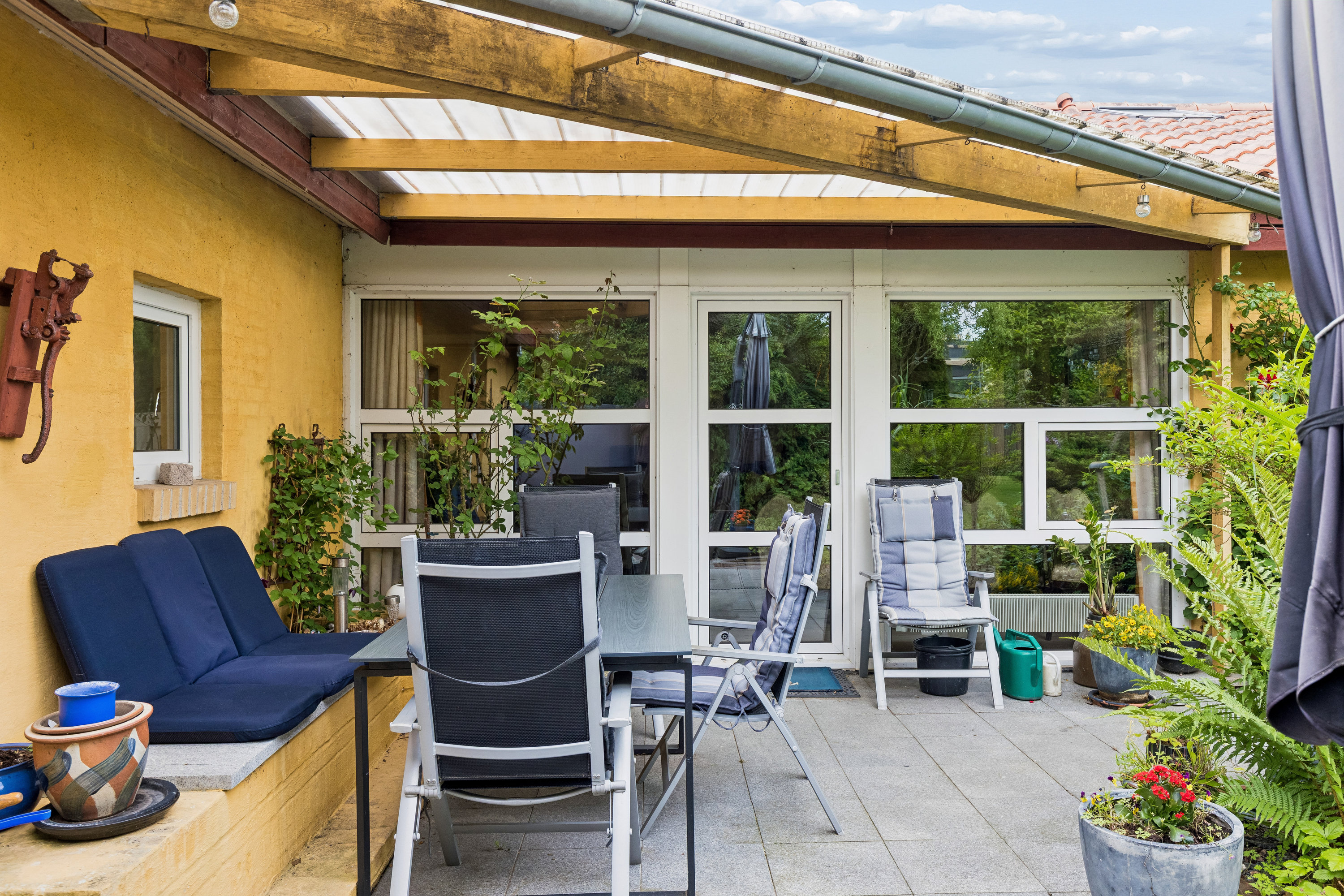 Fremhævet terrasse billede i fuldskærmstilstand. Billede af Borgmester Andersens Vej 4, 6400 Sønderborg