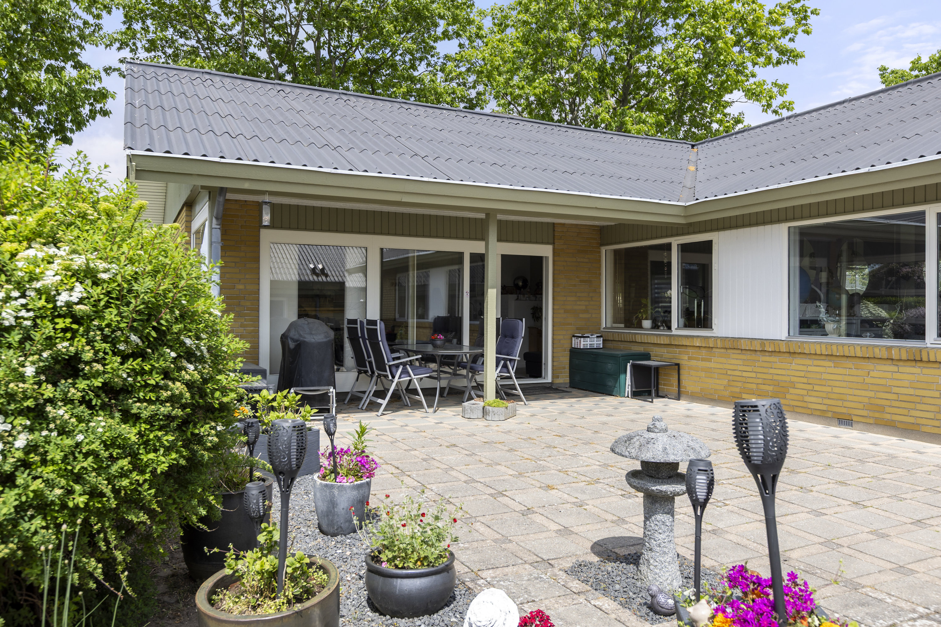Fremhævet terrasse billede i fuldskærmstilstand. Billede af Østre Parkvej 14, 4100 Ringsted
