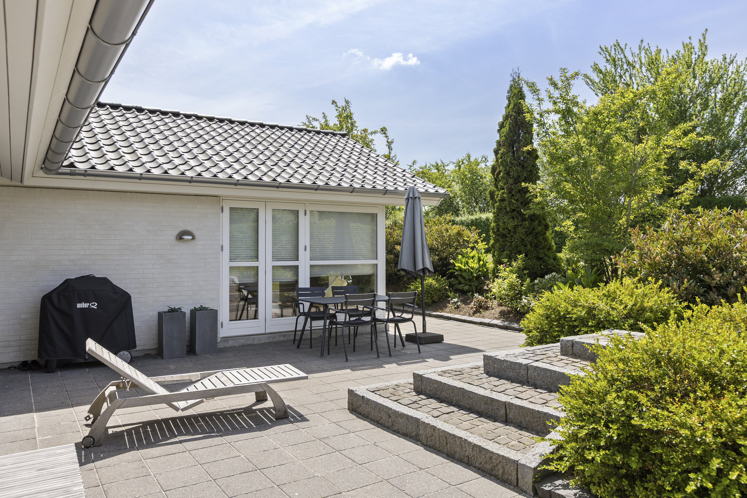 Fremhævet terrasse billede i fuldskærmstilstand. Billede af Merkurvej 20, 4200 Slagelse