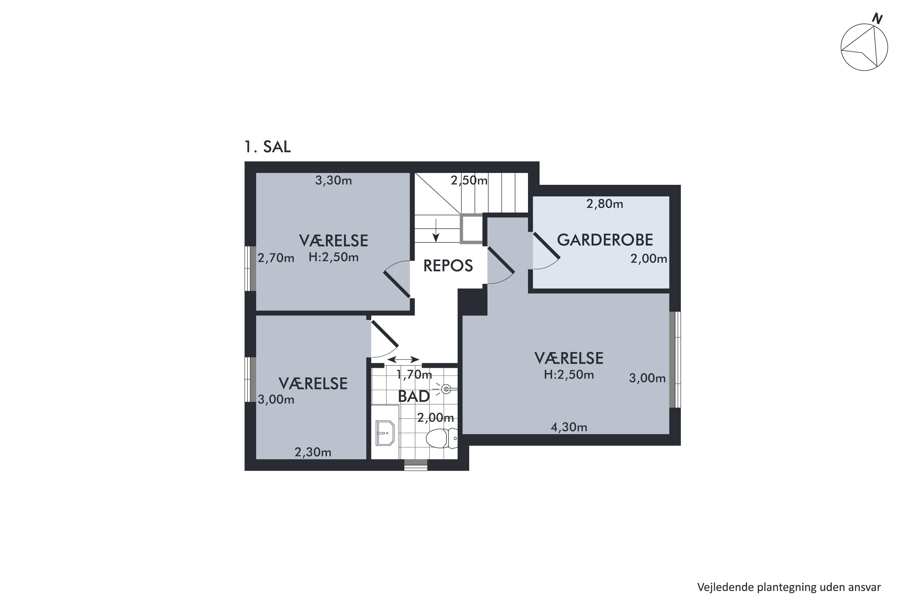 Plantegninger billede af Valbyvej 48, 2630 Taastrup
