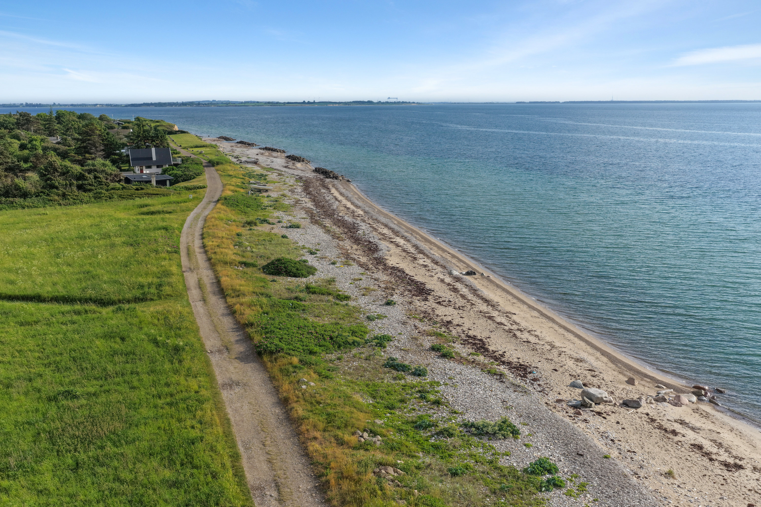 Fremhævet strand billede i fuldskærmstilstand. Billede af Hjertegræsset 17, Langø, 5390 Martofte