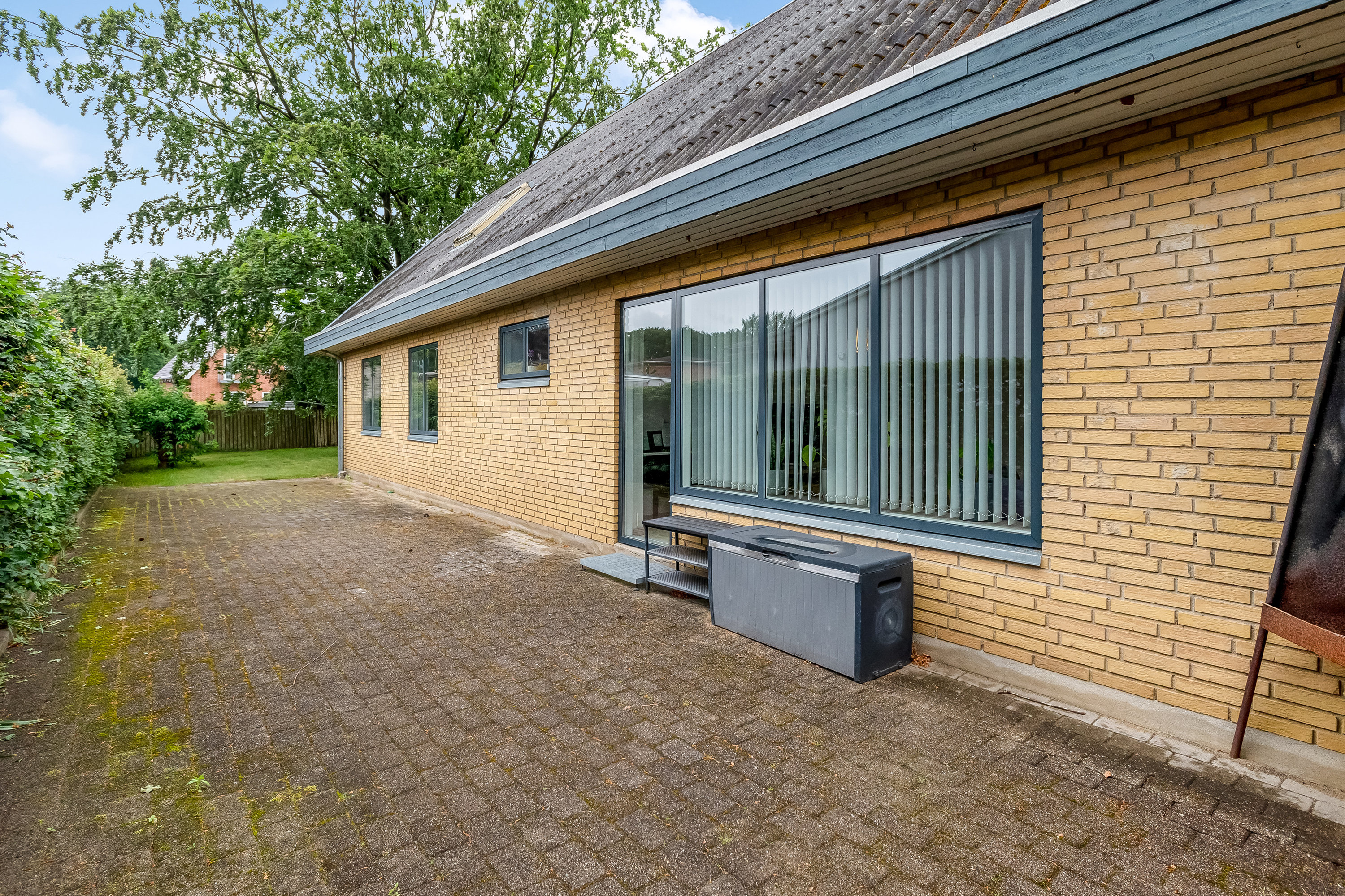 Fremhævet terrasse billede i fuldskærmstilstand. Billede af Sveavej 10, 7500 Holstebro