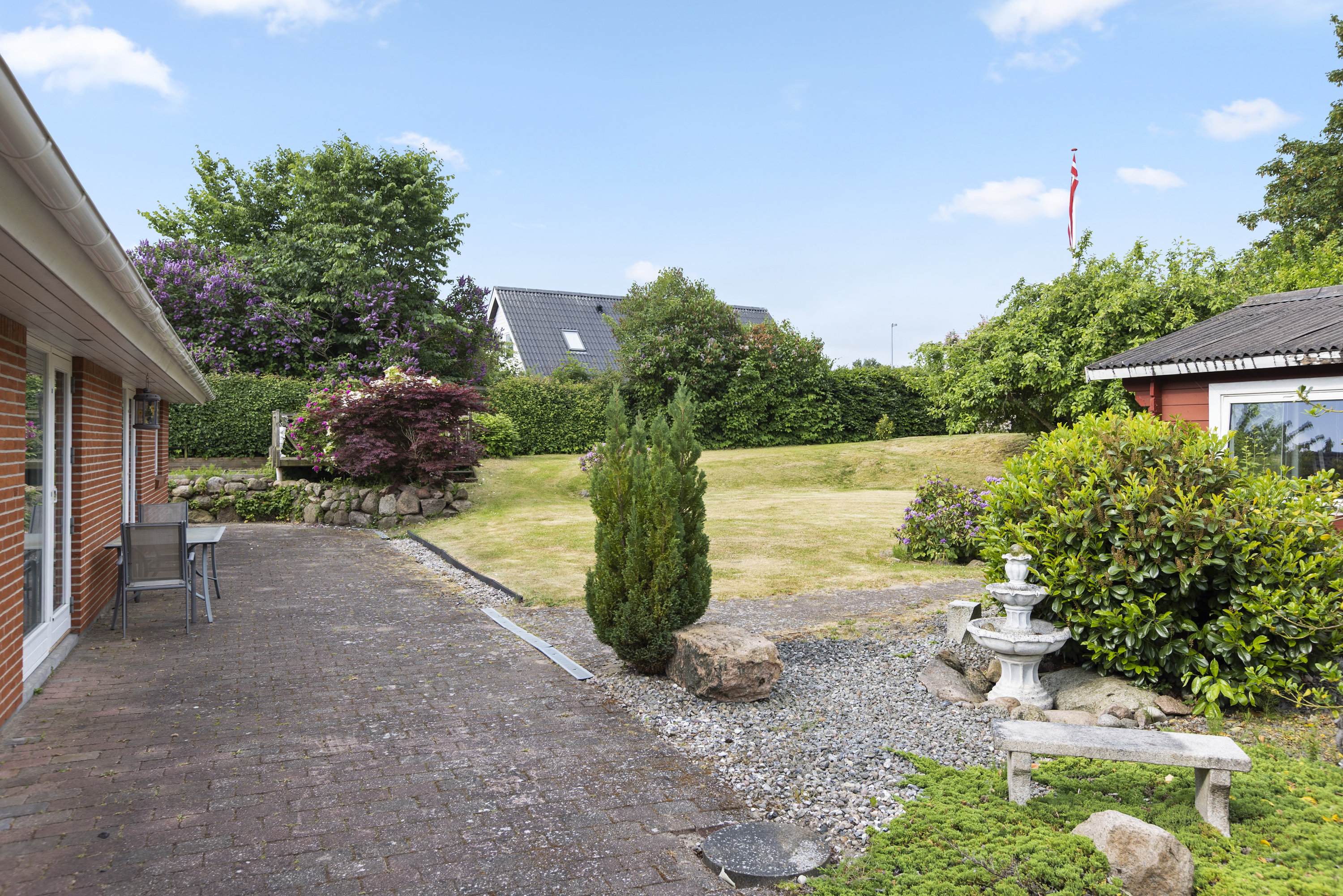 Fremhævet have billede i fuldskærmstilstand. Billede af Sandbypark Alle 9, 4171 Glumsø