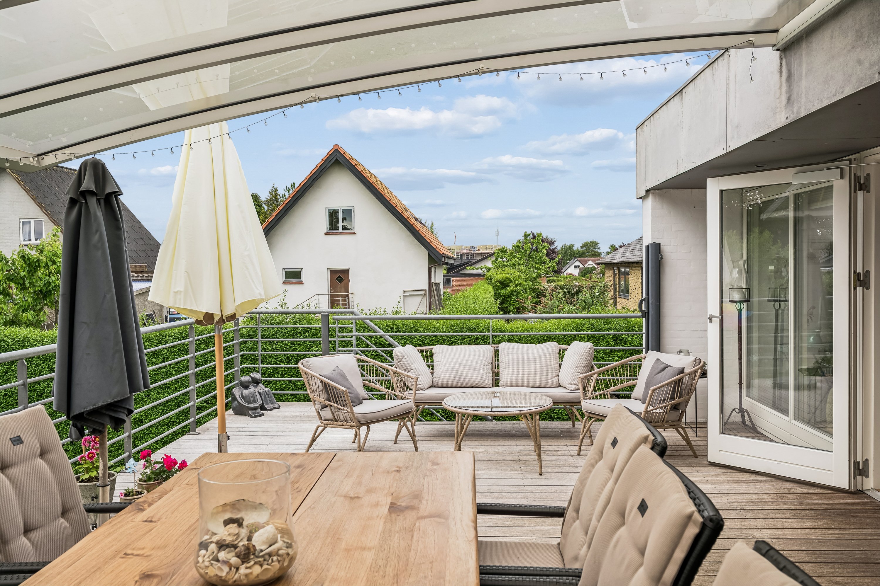 Miniaturebillede 1: terrasse. Billede af Hedebogade 4, 8722 Hedensted