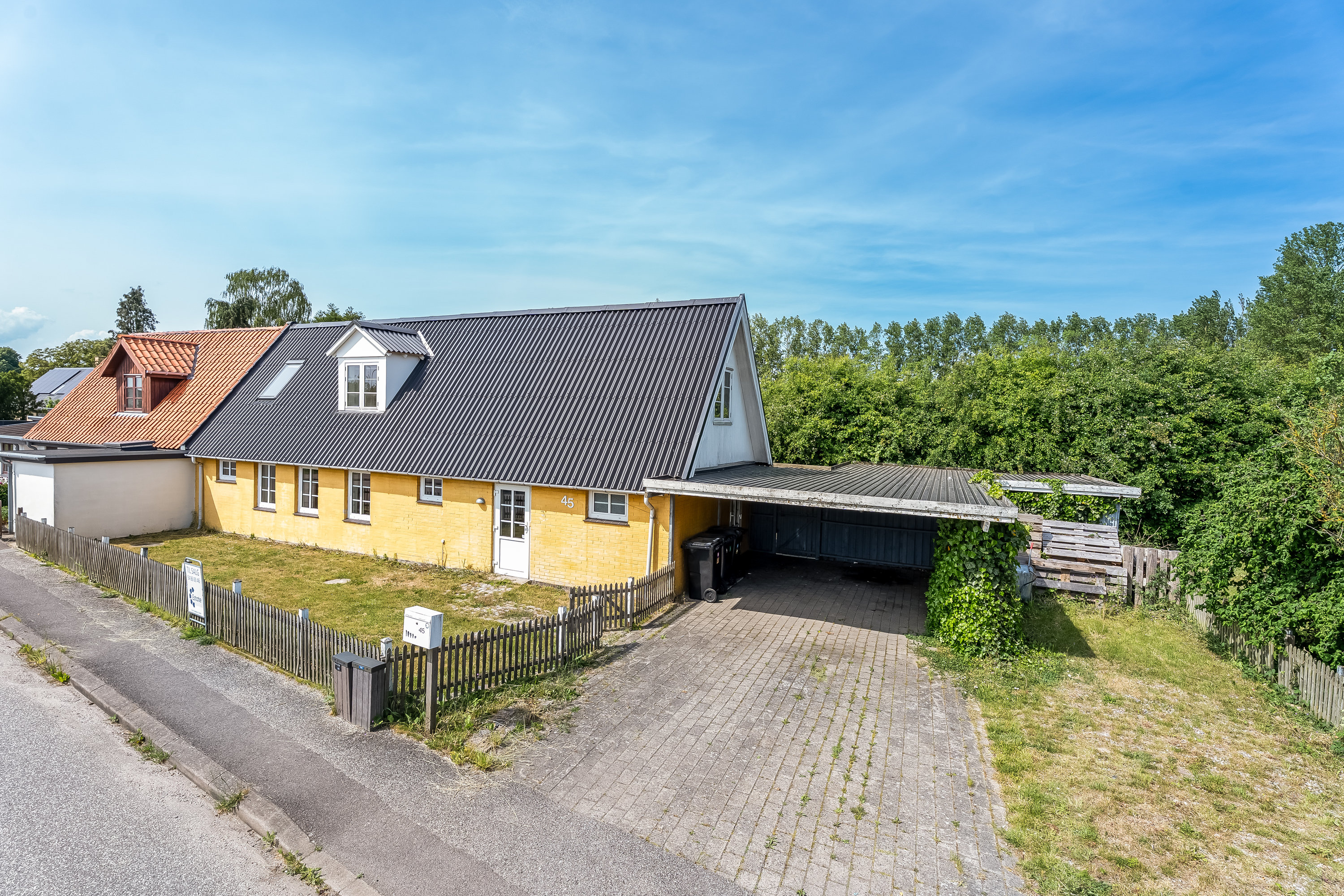 Villa: Mastefoto på Kraghave Møllevej 45, Kraghave, 4800 Nykøbing F