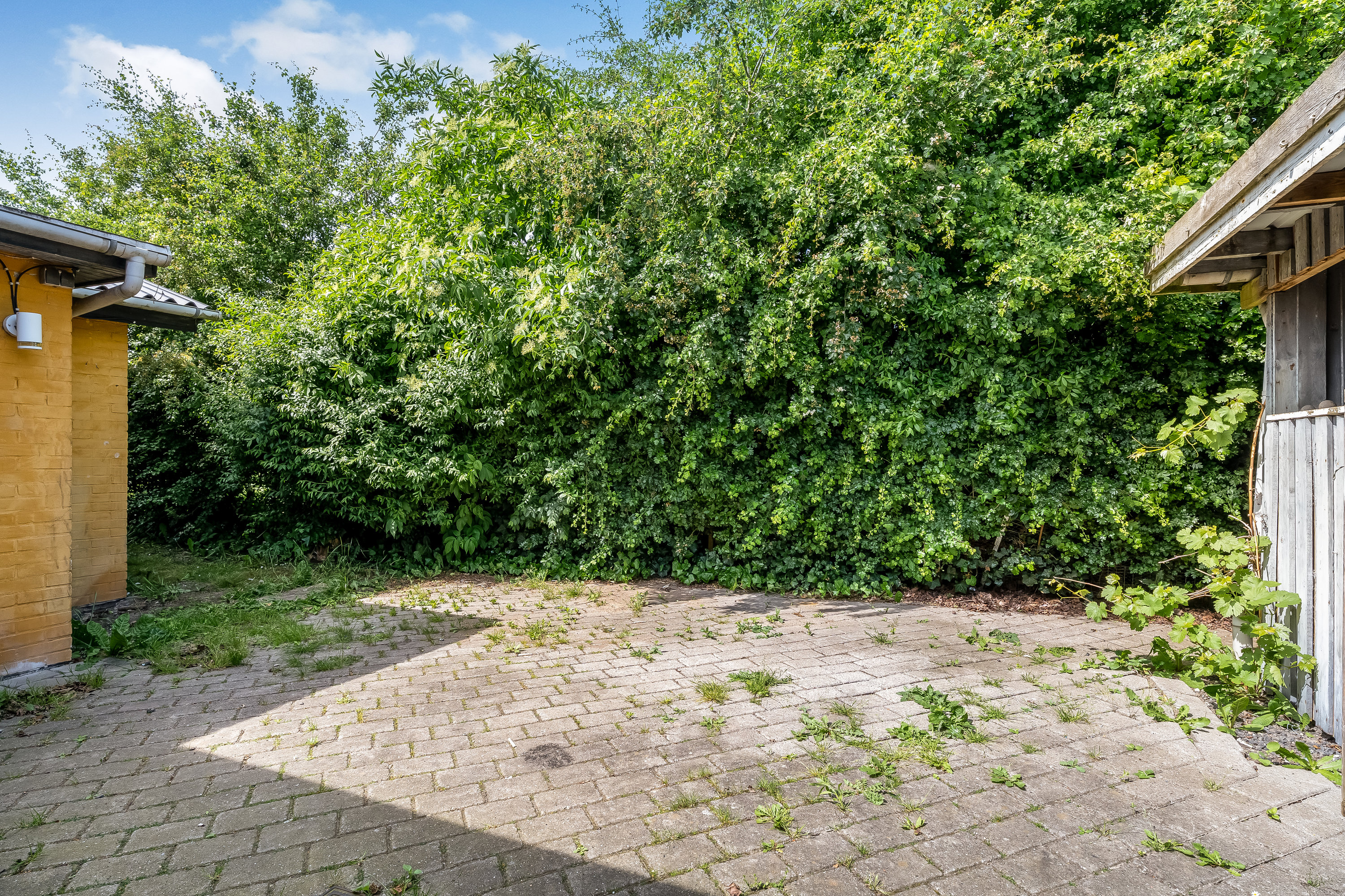 Fremhævet terrasse billede i fuldskærmstilstand. Billede af Kraghave Møllevej 45, Kraghave, 4800 Nykøbing F