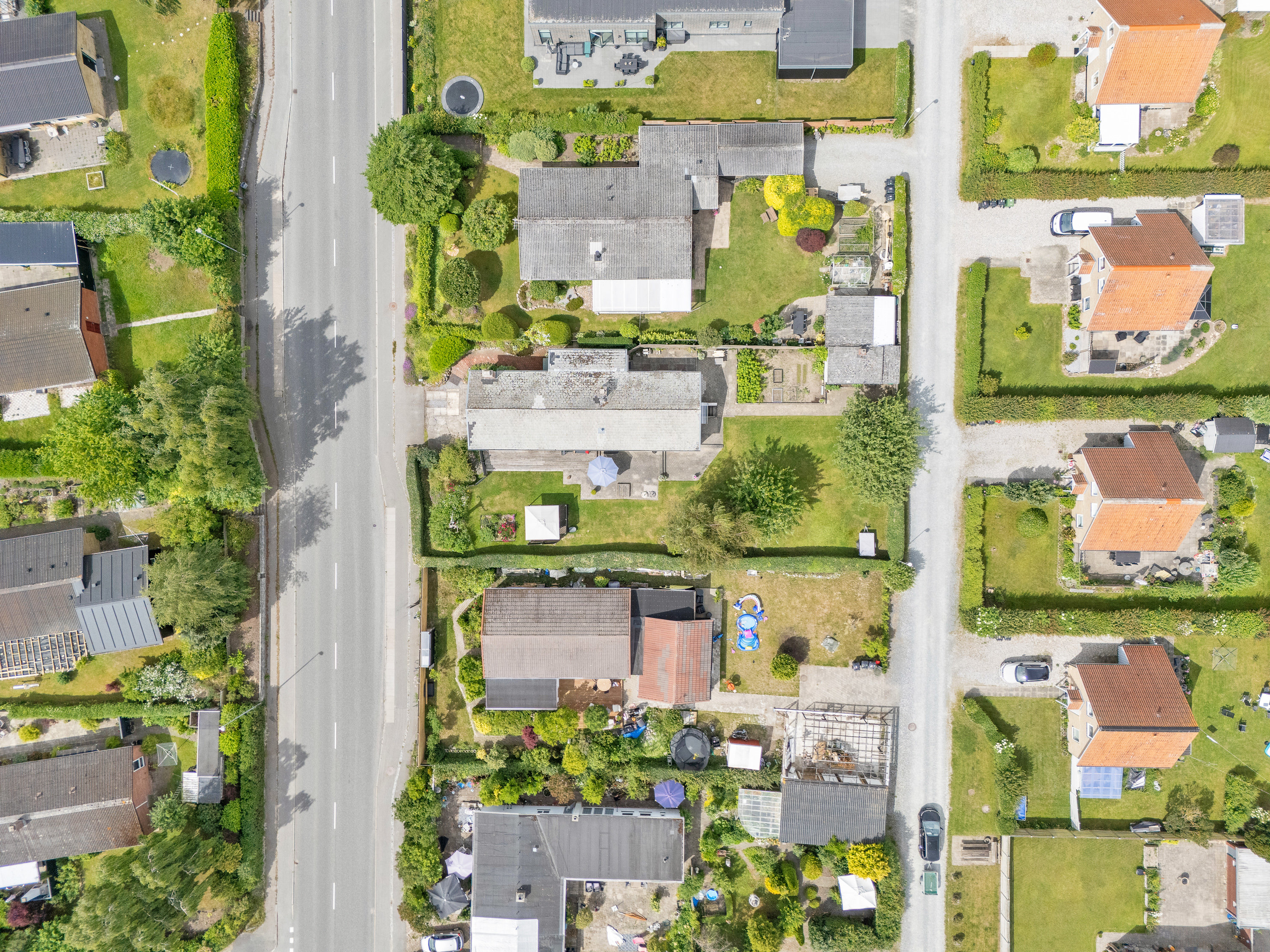 Fremhævet luftfoto billede i fuldskærmstilstand. Billede af Lystrupvej 214, 8520 Lystrup