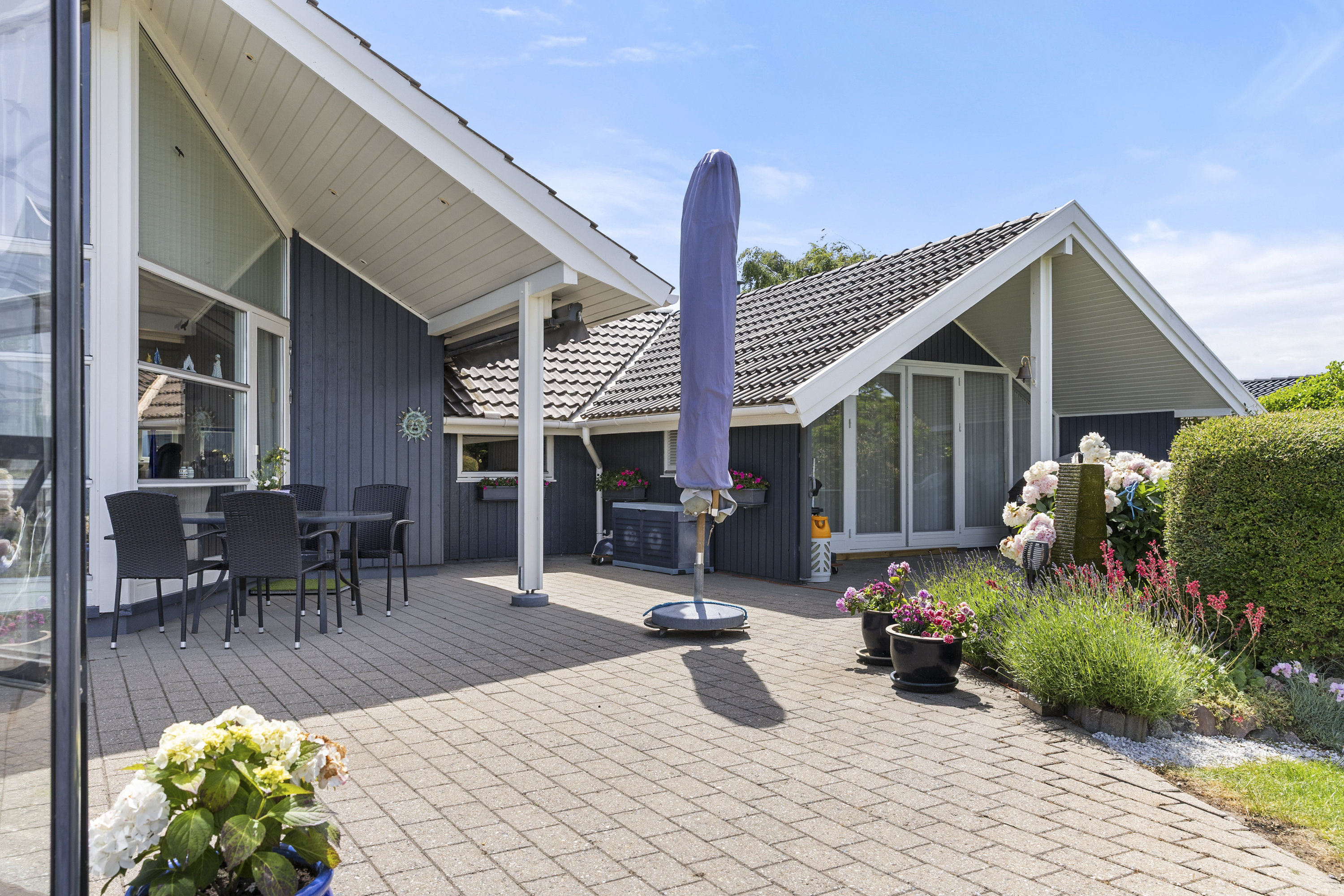 Fremhævet terrasse billede i fuldskærmstilstand. Billede af Strandgårdsvej 26, 4220 Korsør