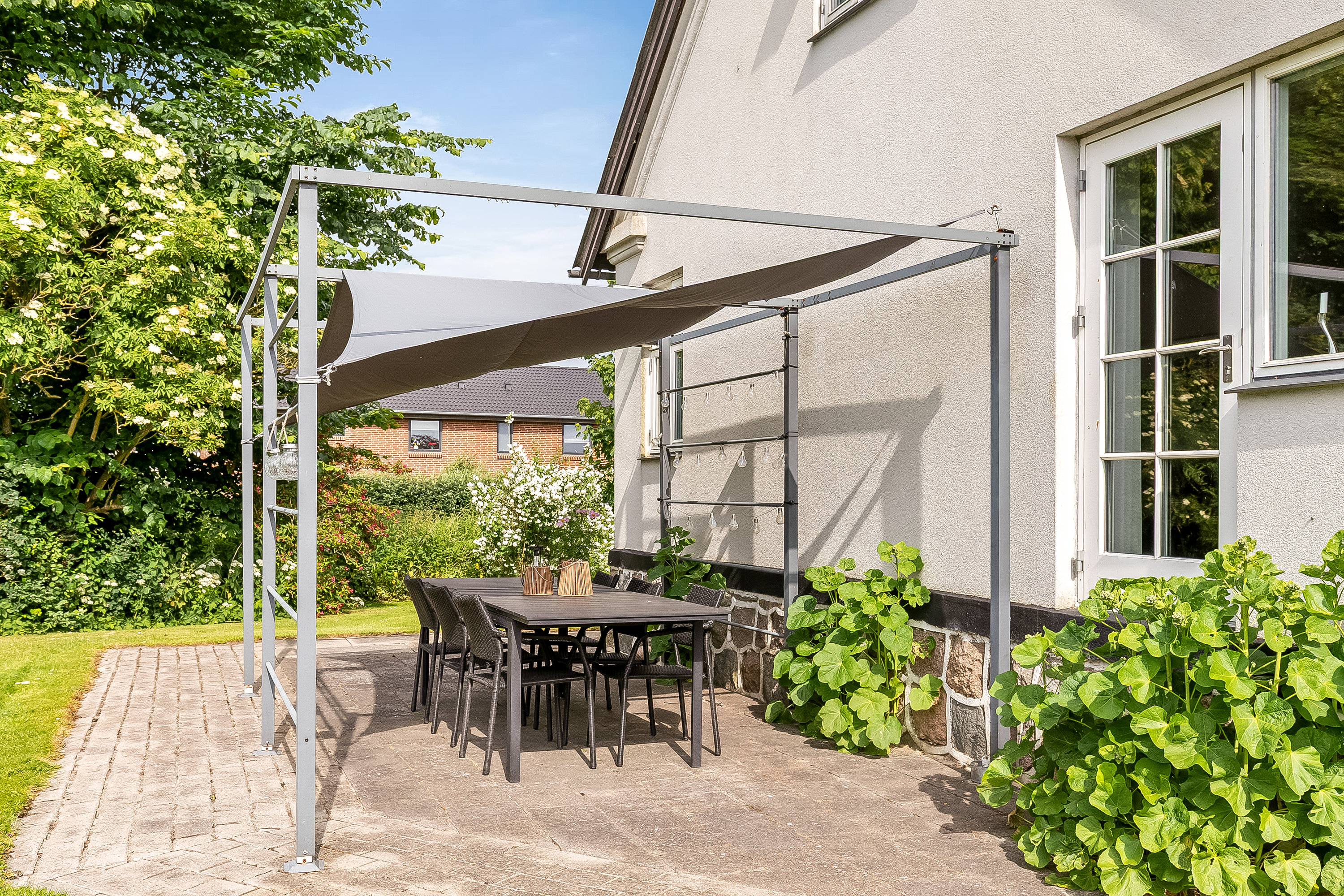 Miniaturebillede 2: terrasse. Billede af Møllevænget 26, Lindved, 7100 Vejle