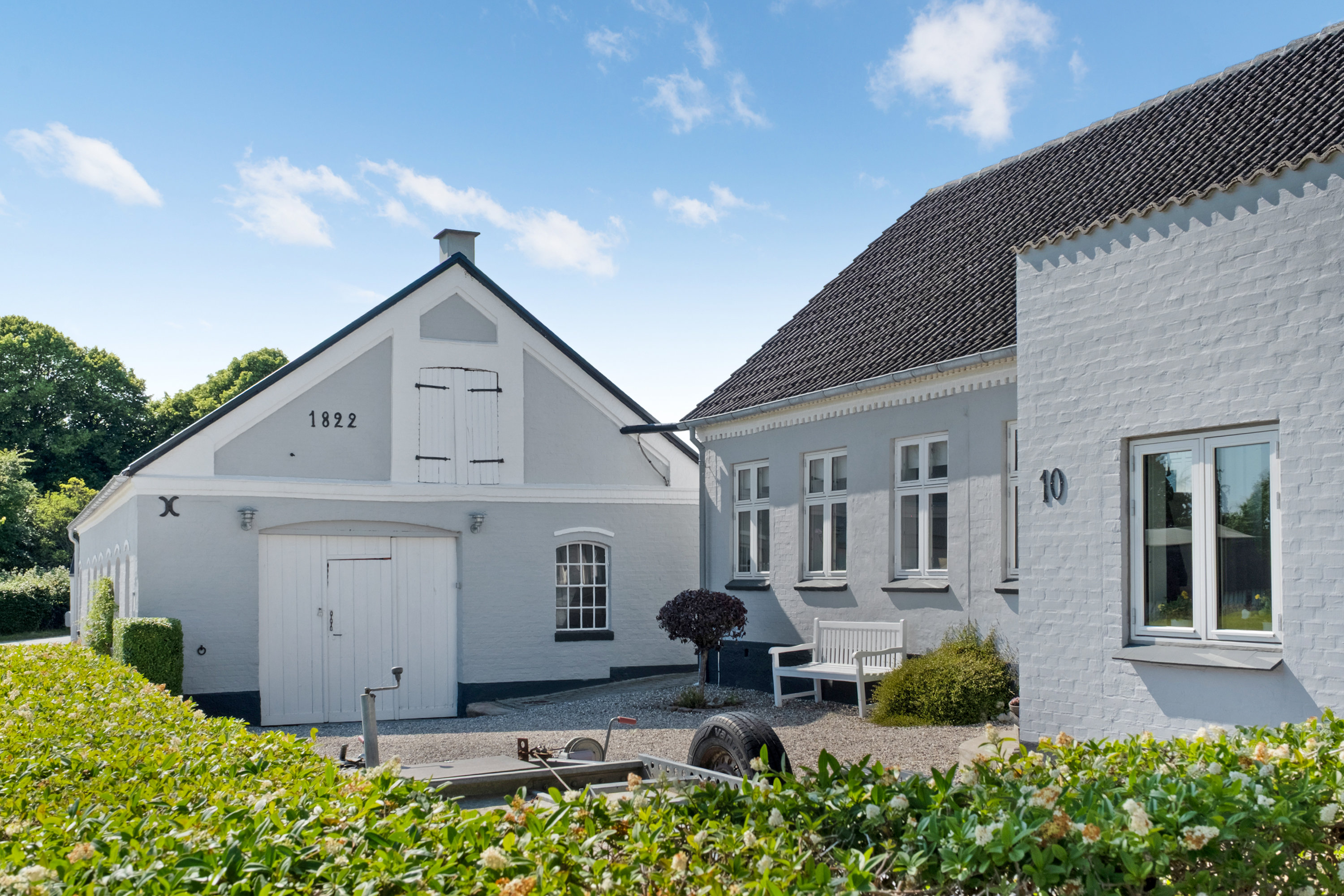 Miniaturebillede 1: facade. Billede af Vandværksvej 10, Dreslette, 5683 Haarby