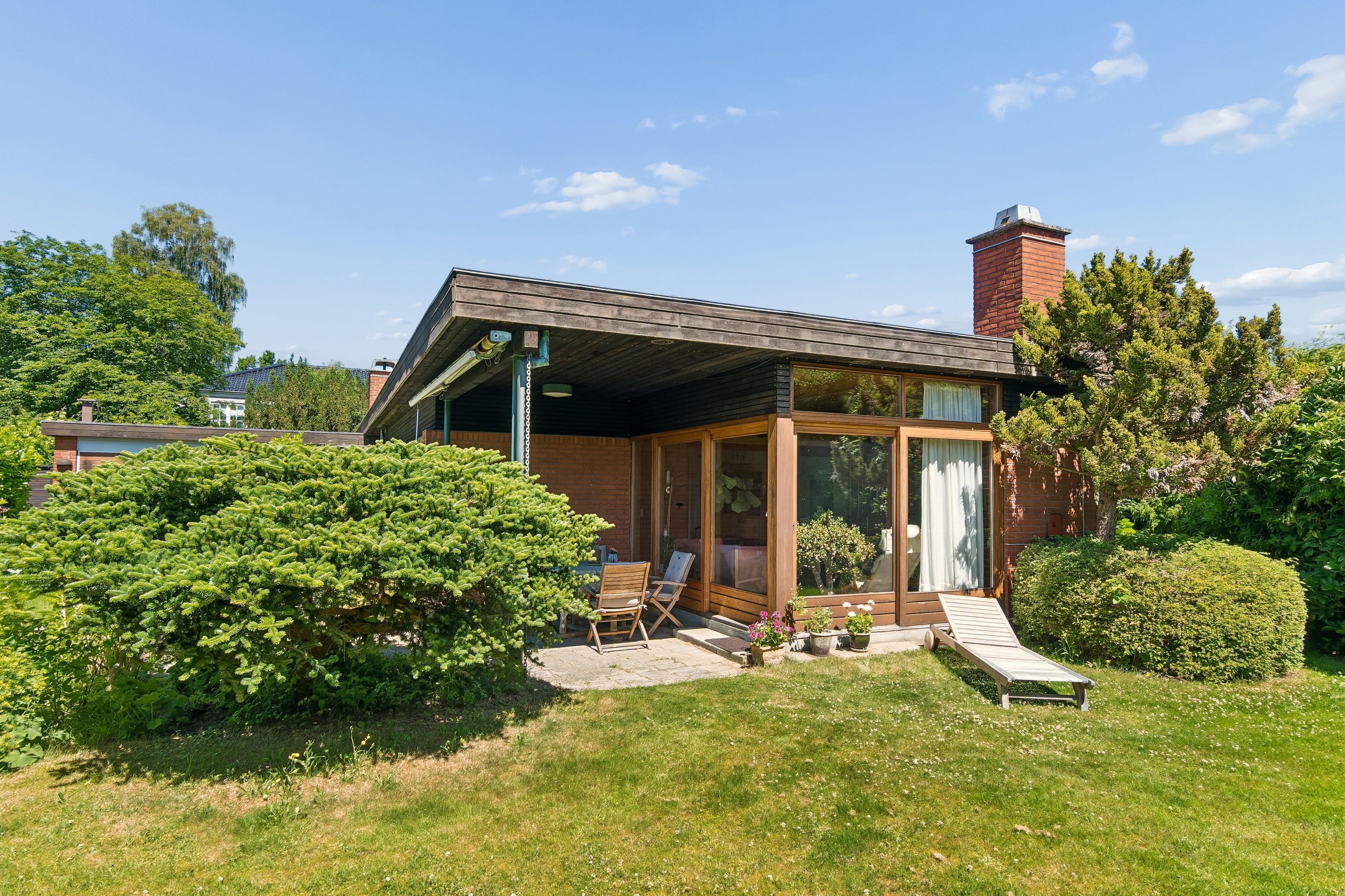 Villa: Set fra vejen på Hestefolden 10, Søllerød, 2840 Holte