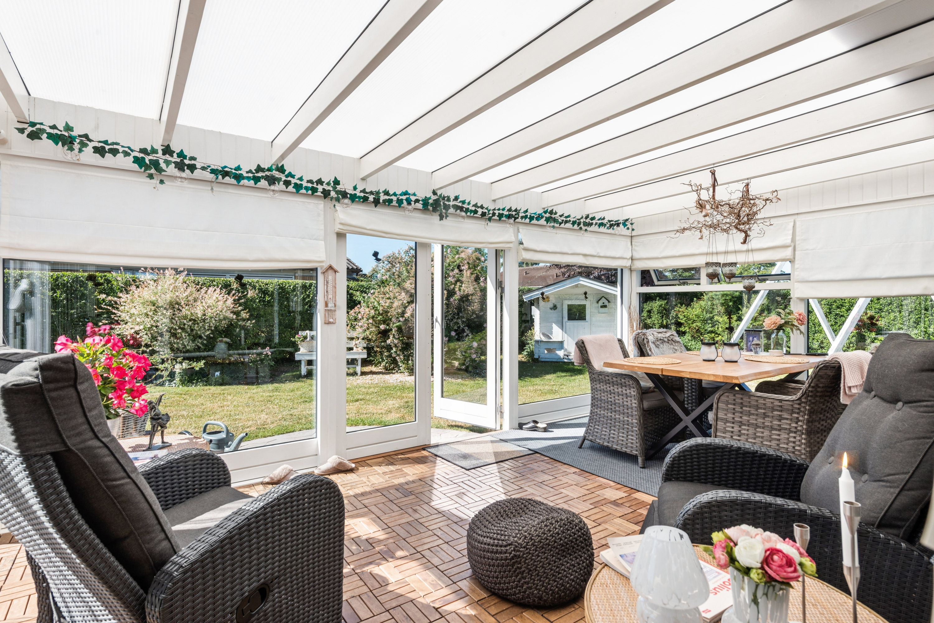 Fremhævet terrasse billede i fuldskærmstilstand. Billede af Kongsager 83, 2620 Albertslund