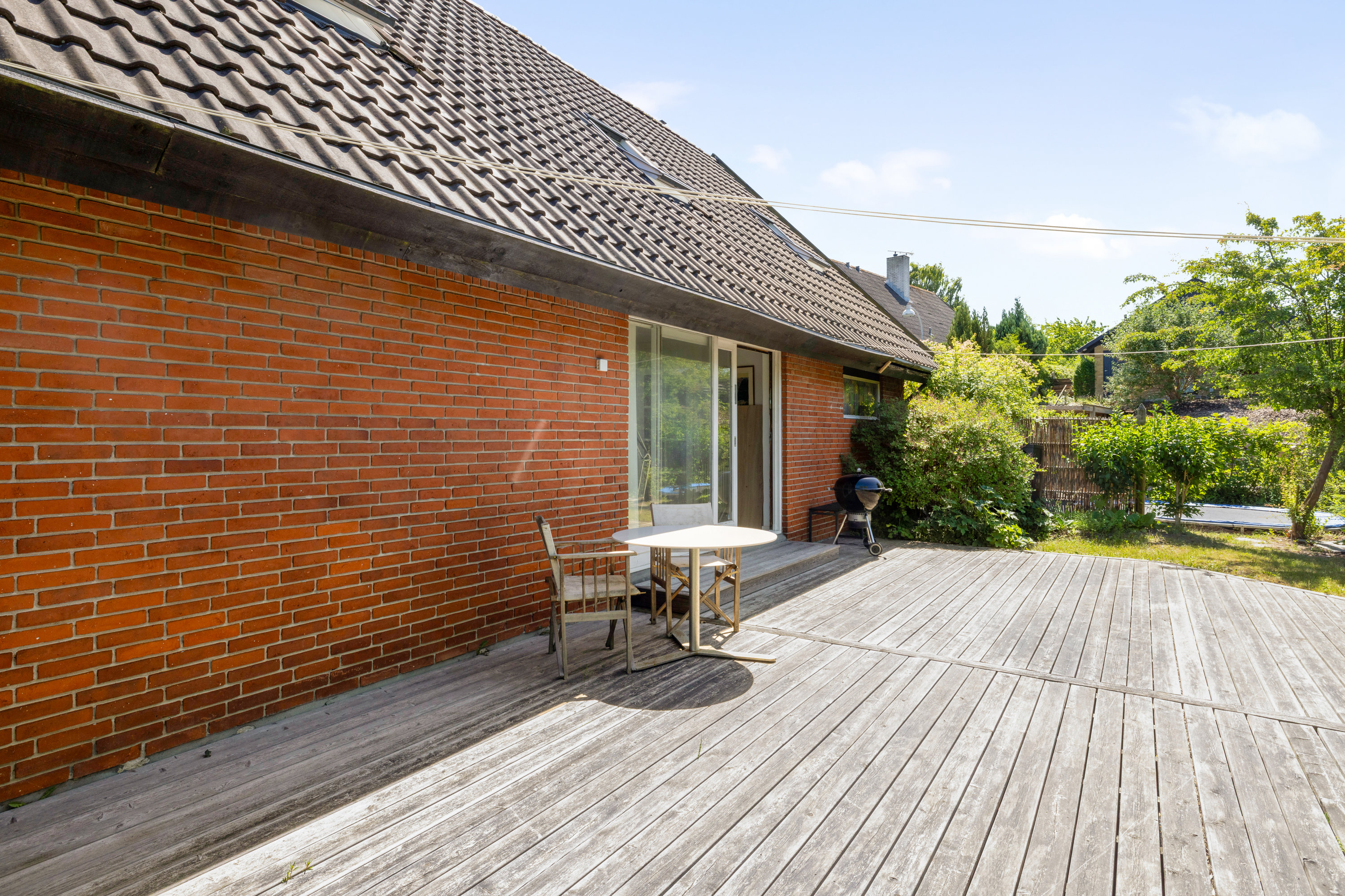 Fremhævet terrasse billede i fuldskærmstilstand. Billede af Vadsbjerg 29, 2760 Måløv
