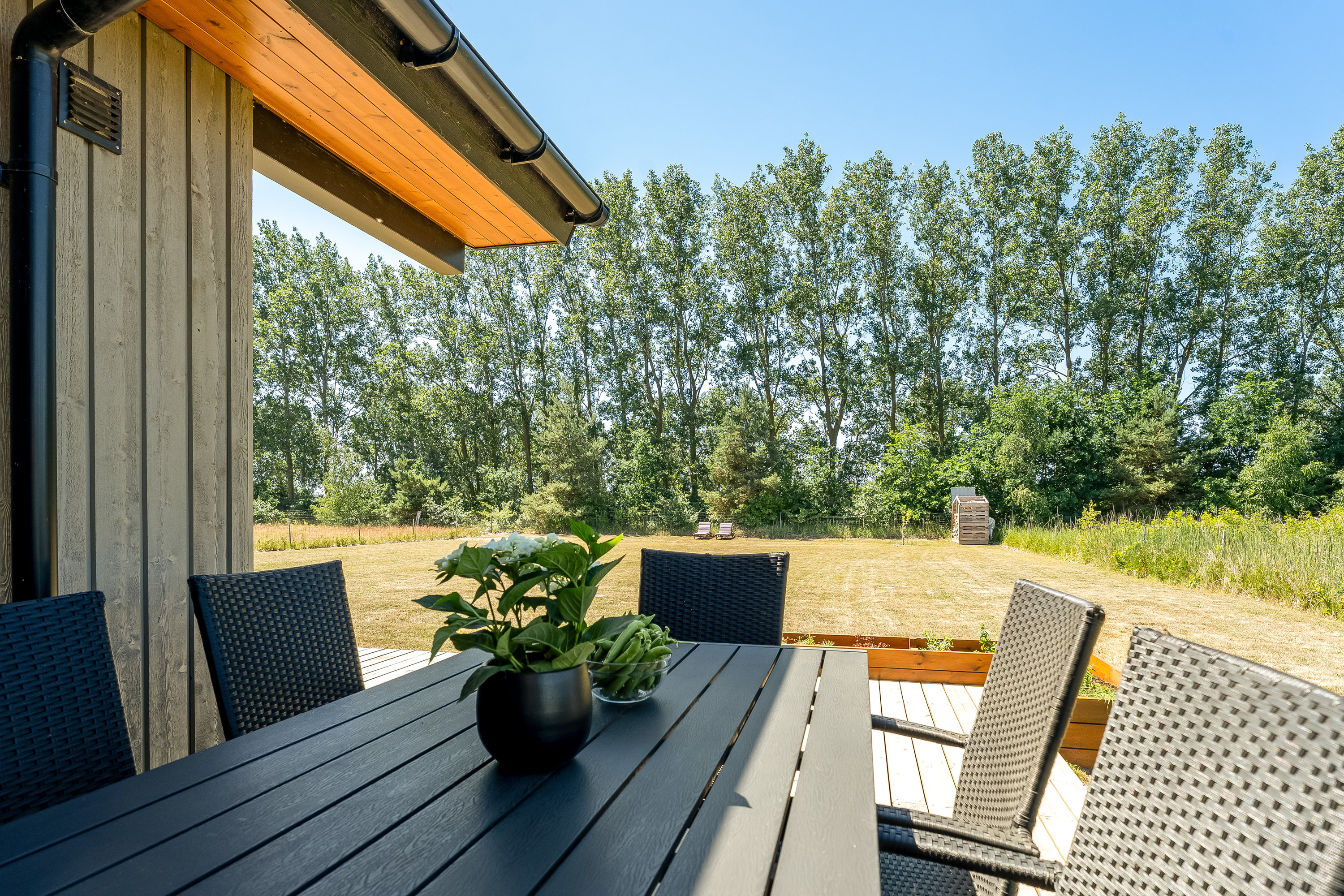 Fremhævet terrasse billede i fuldskærmstilstand. Billede af Bientjevej 18, 4873 Væggerløse