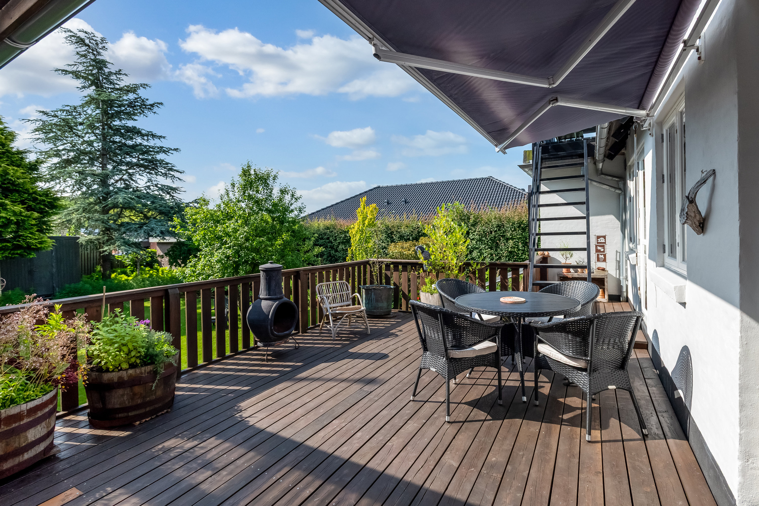 Miniaturebillede 1: terrasse. Billede af Skivevej 110, 7500 Holstebro
